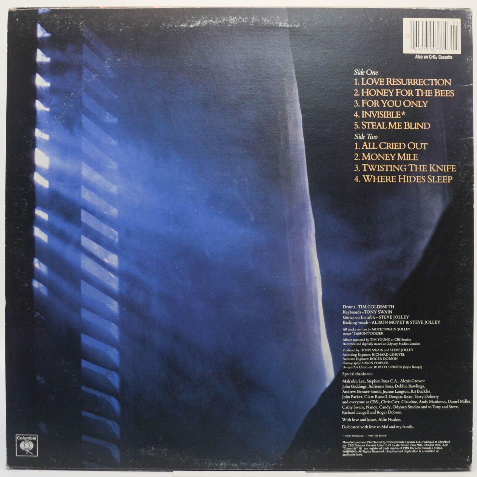 Виниловая пластинка Alison Moyet — Alf, 1985