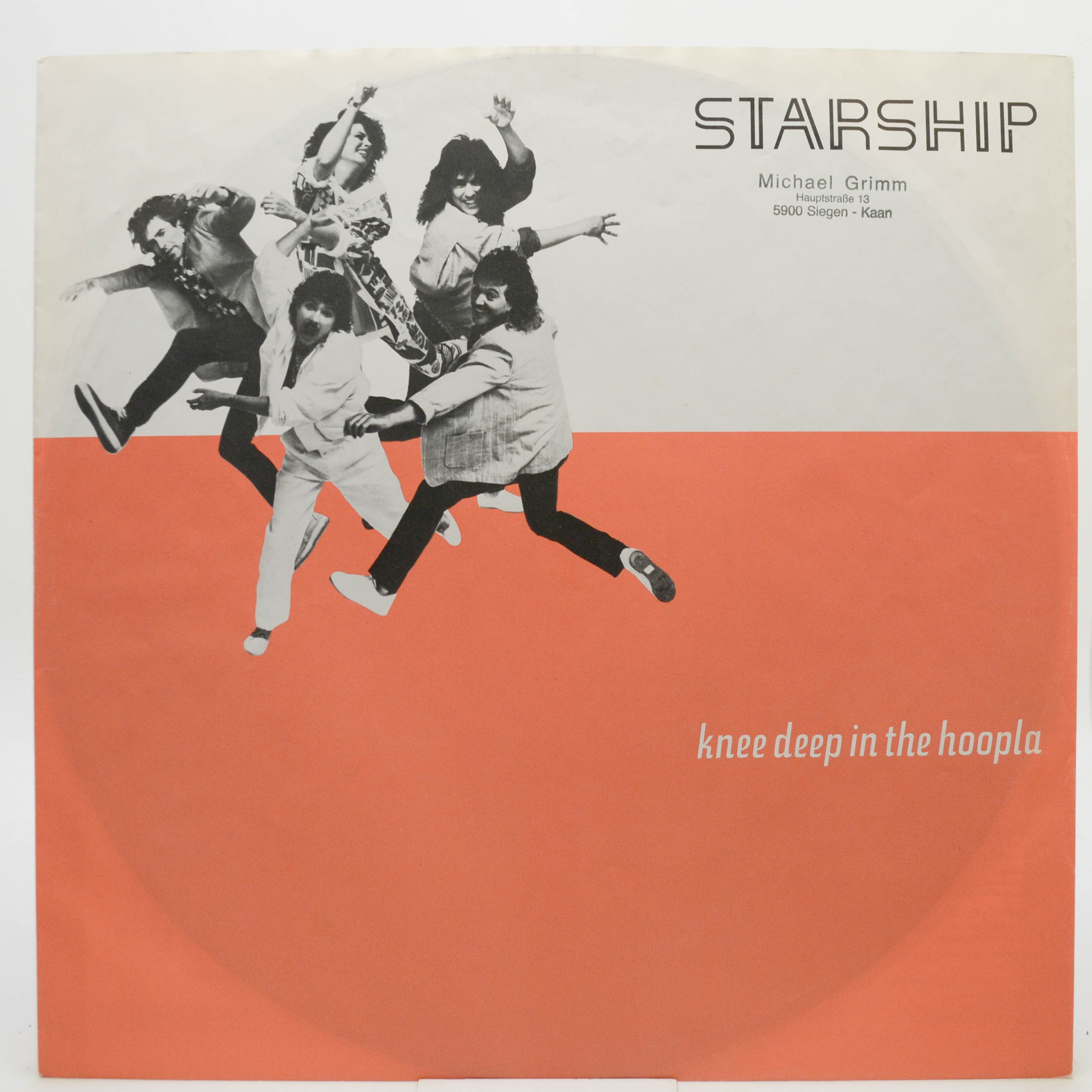 Виниловая пластинка Starship — Knee Deep In The Hoopla, 1985