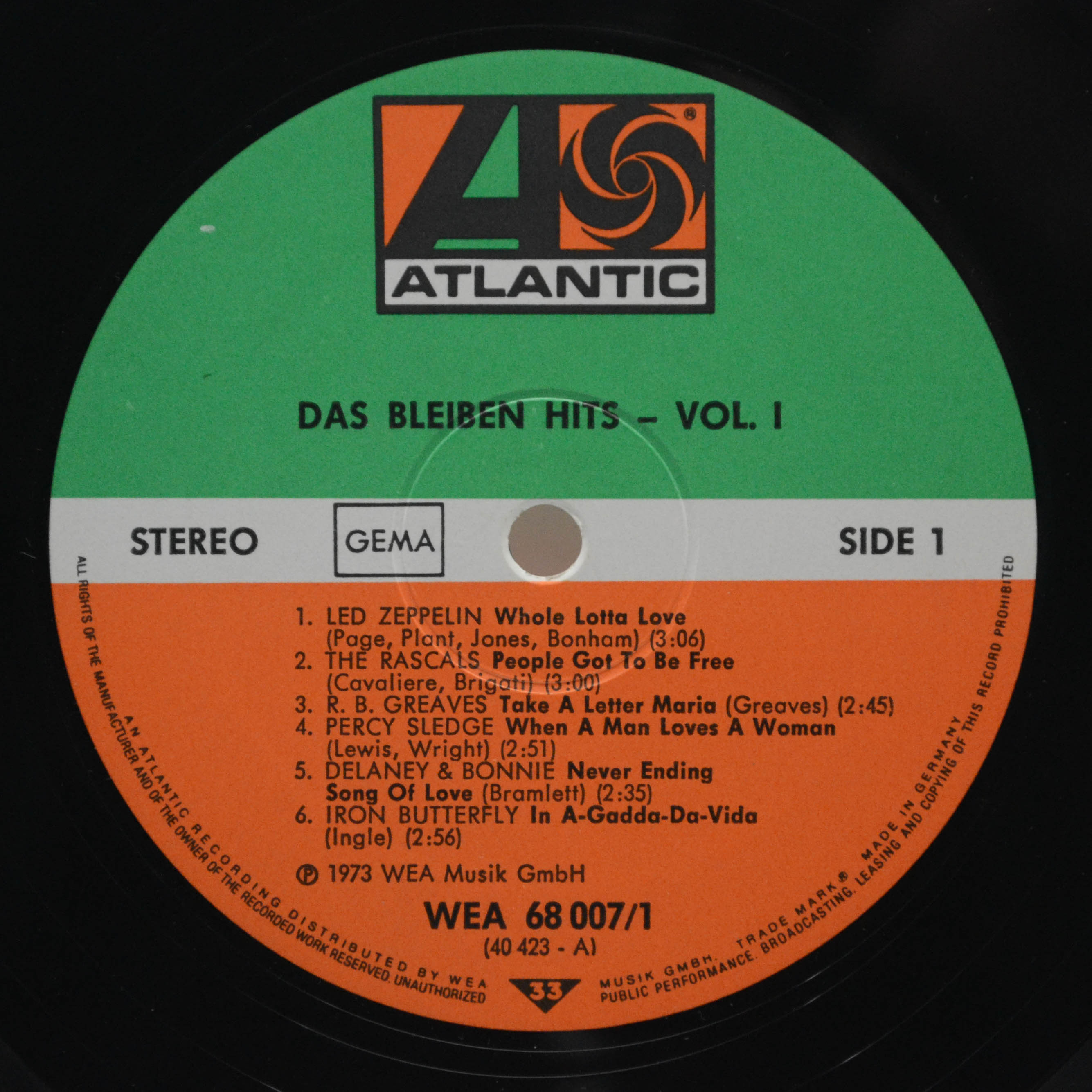 Various — Das Bleiben Hits (3LP), 1973