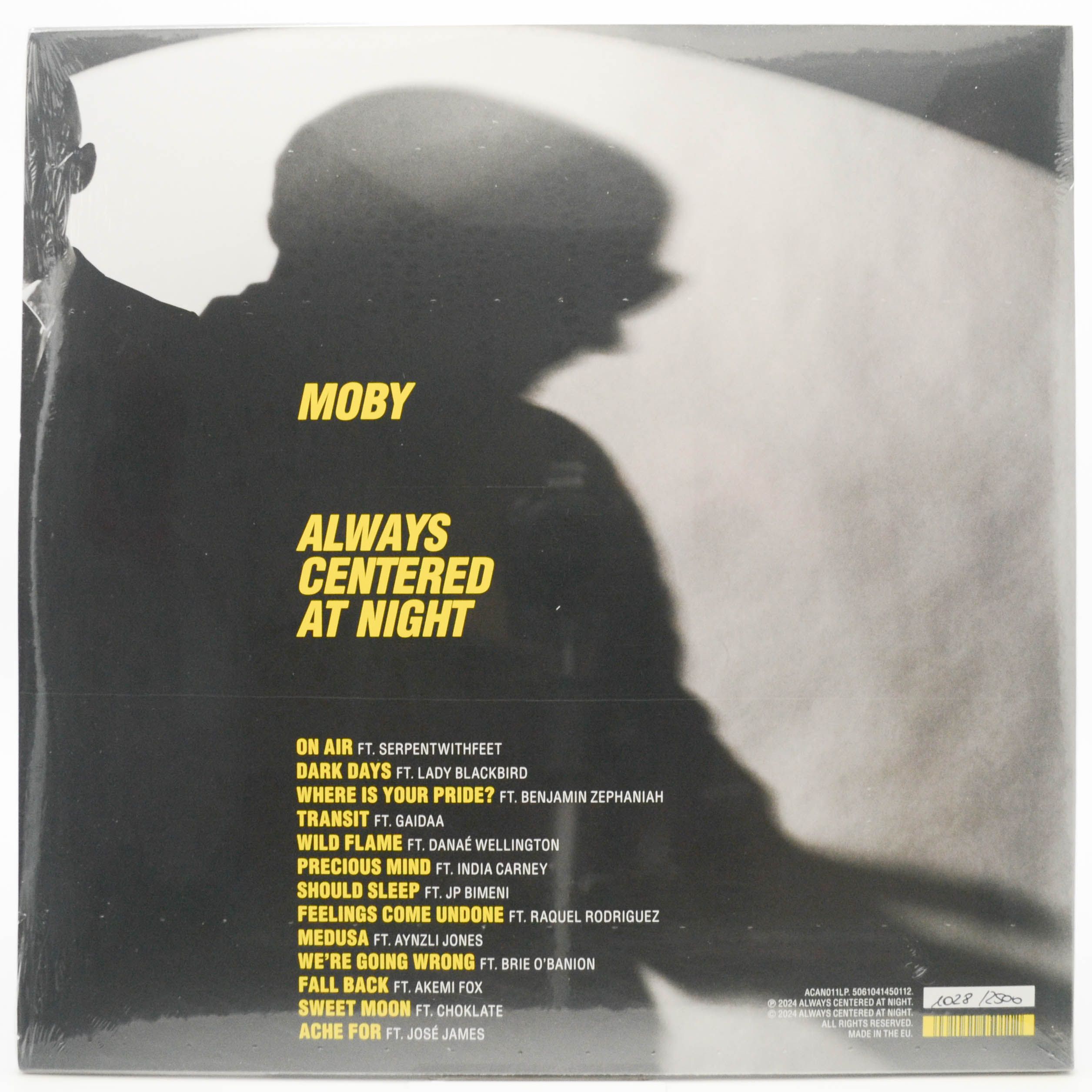 Виниловая пластинка Moby — Always Centered At Night (2LP), 2024
