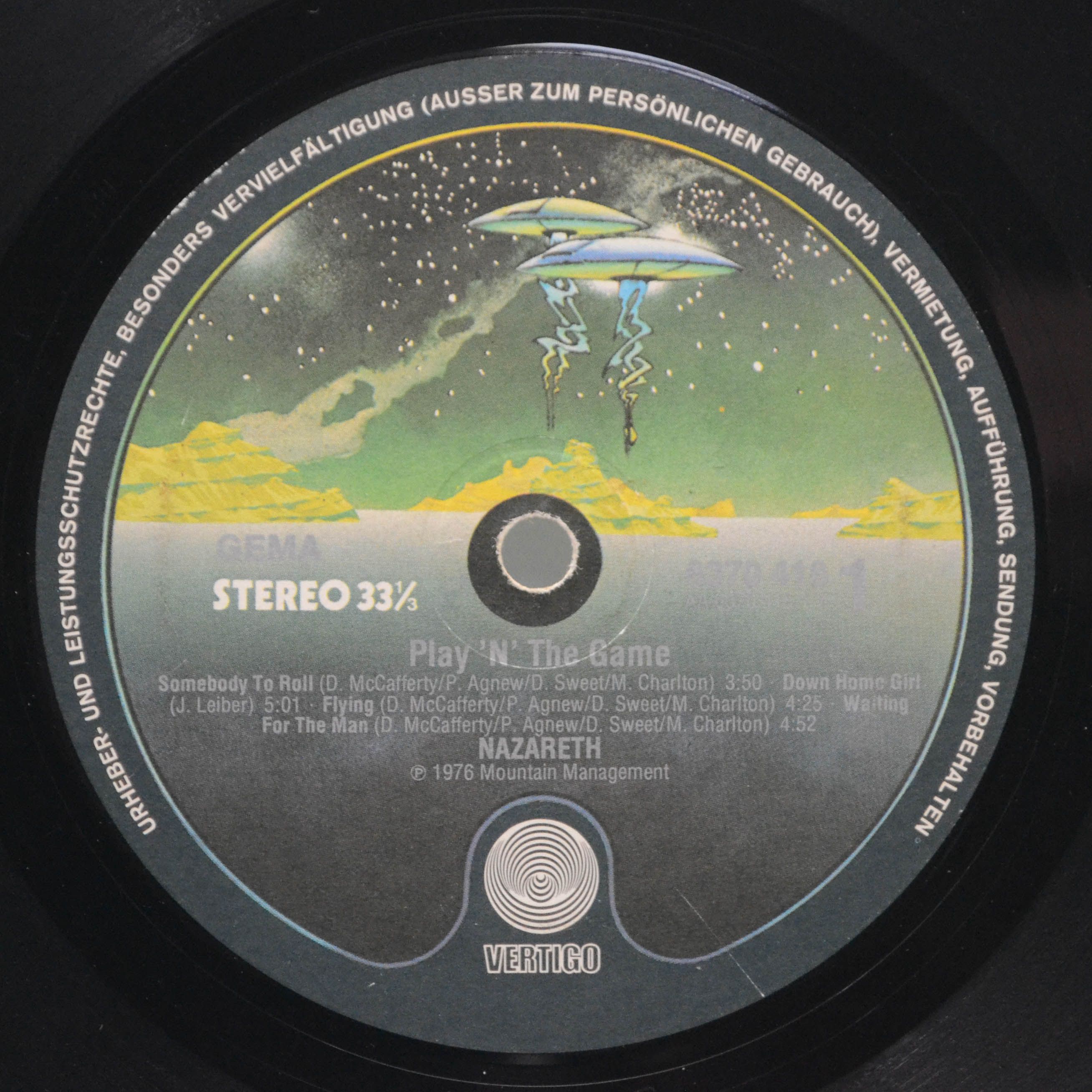 Nazareth — Play 'N' The Game, 1976