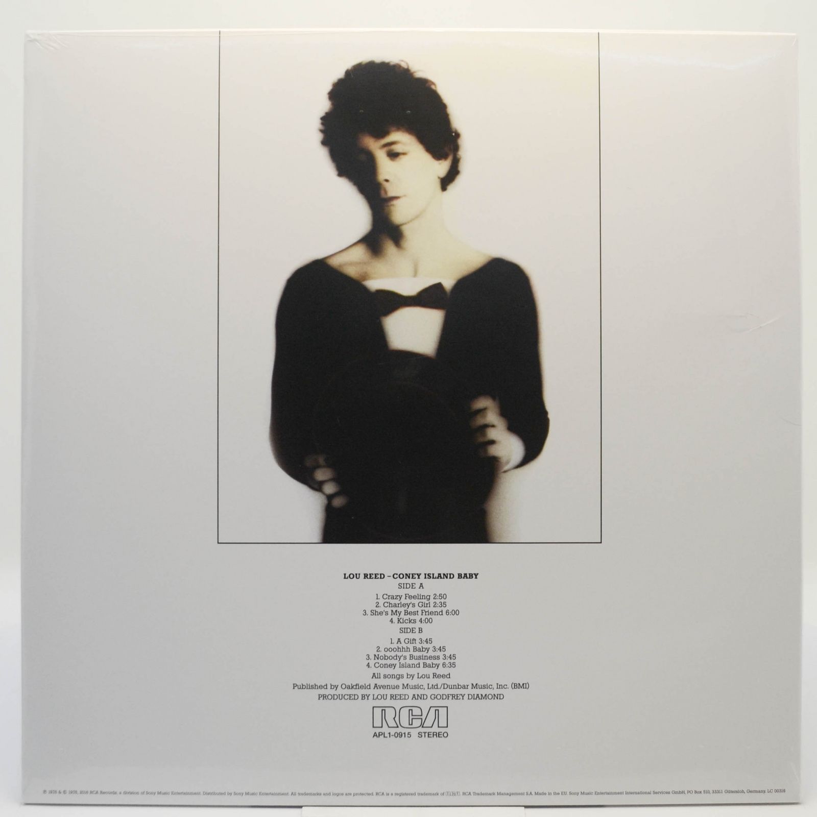Виниловая пластинка Lou Reed — Coney Island Baby, 1975