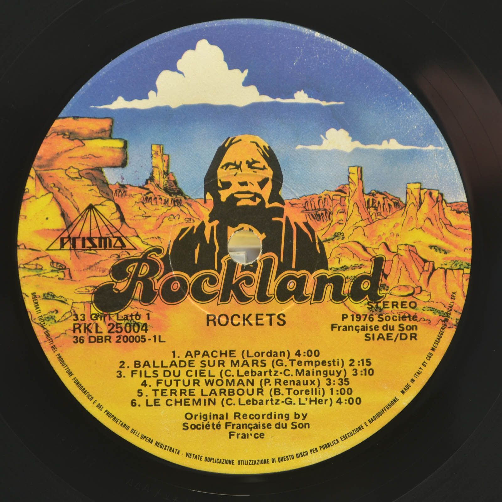 Виниловая пластинка Rockets — Rockets, 1976