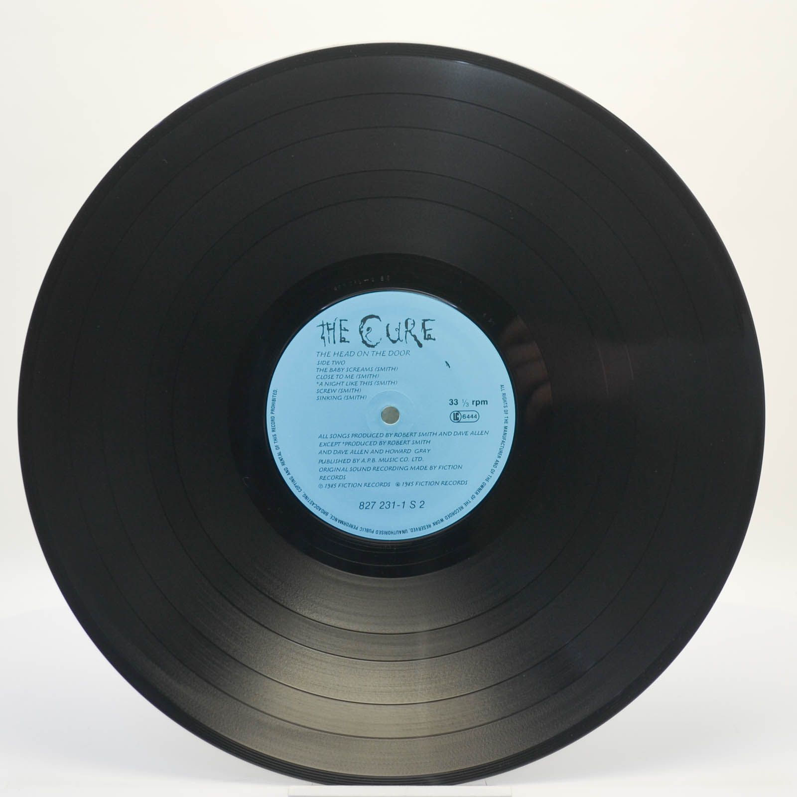 Cure — The Head On The Door, 1985