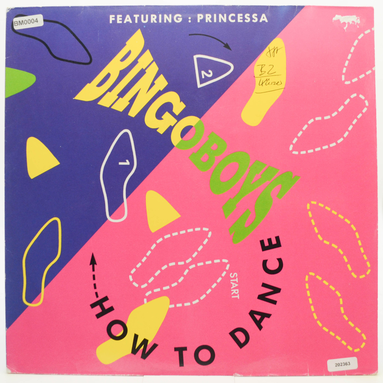 Bingoboys Featuring Princessa — How To Dance, 1991