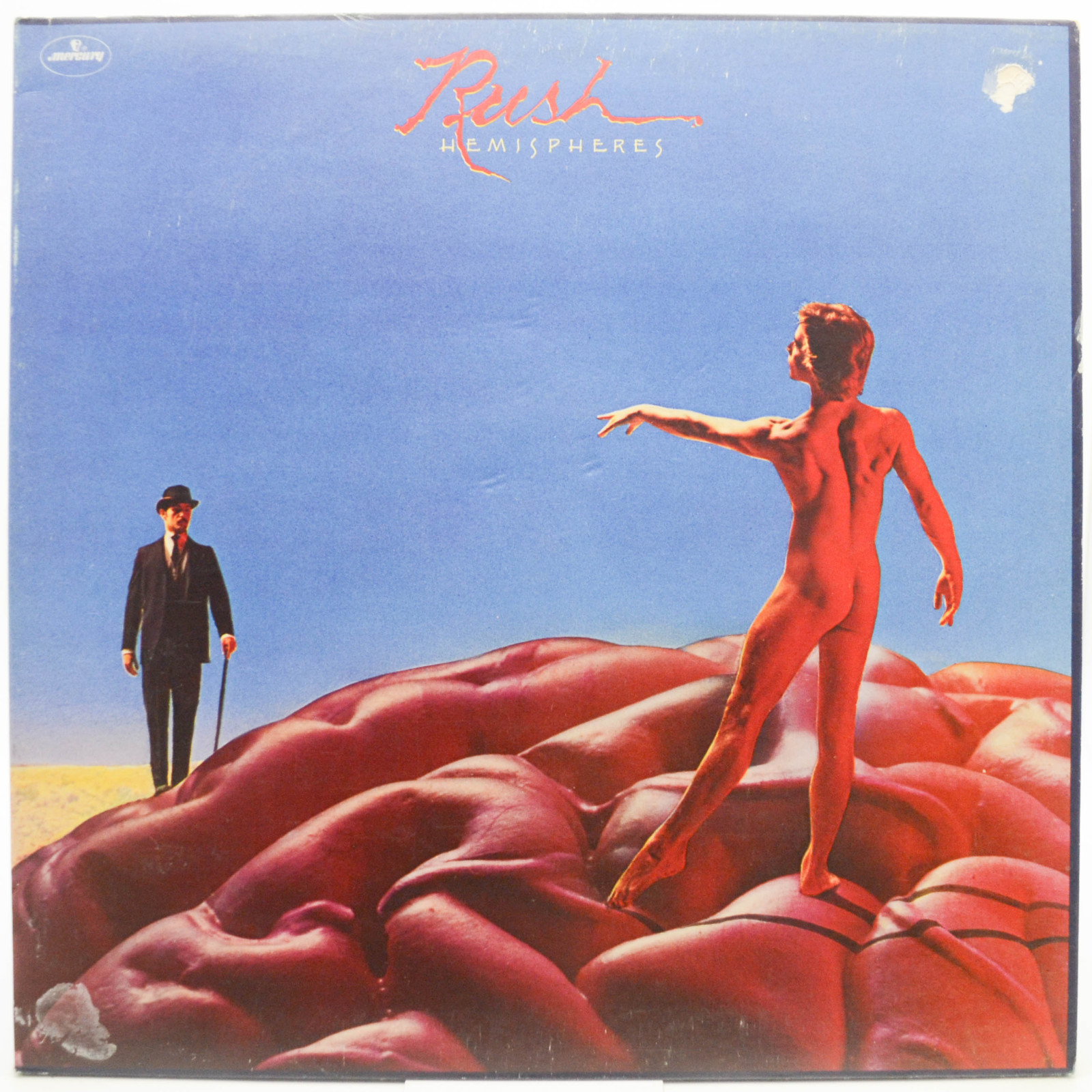 Виниловая пластинка Rush — Hemispheres (UK), 1978