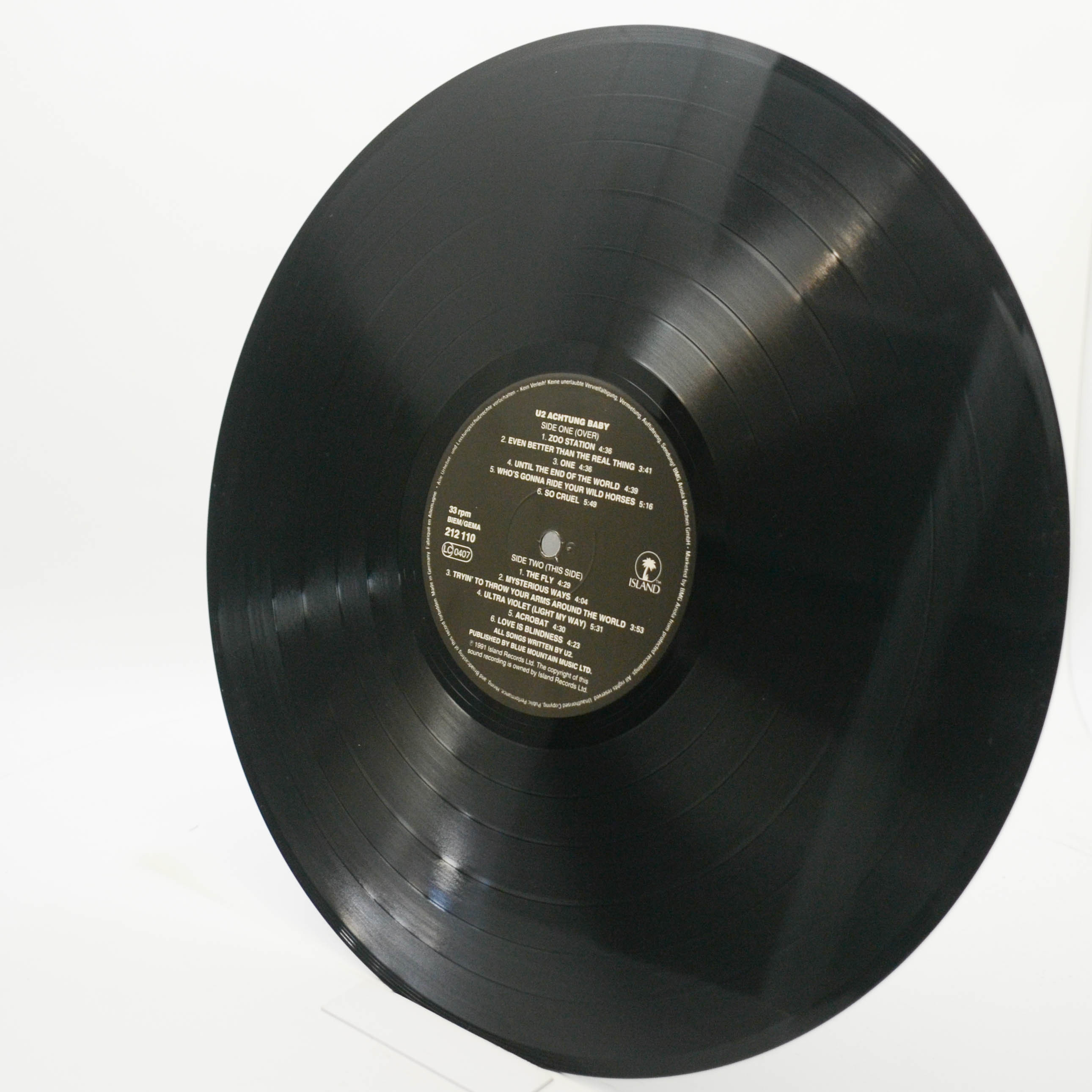 U2 — Achtung Baby, 1991