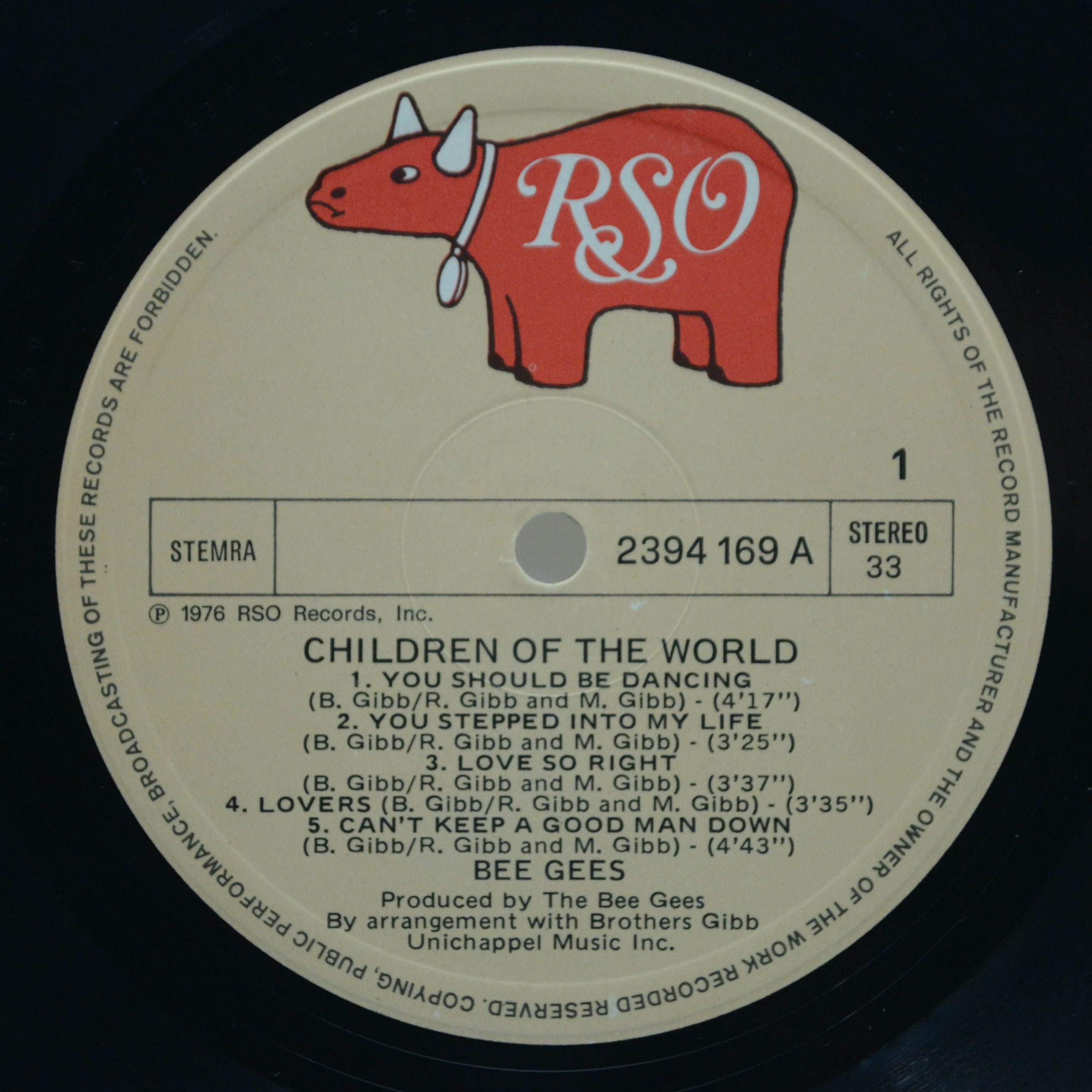 Bee Gees — Children Of The World, 1976