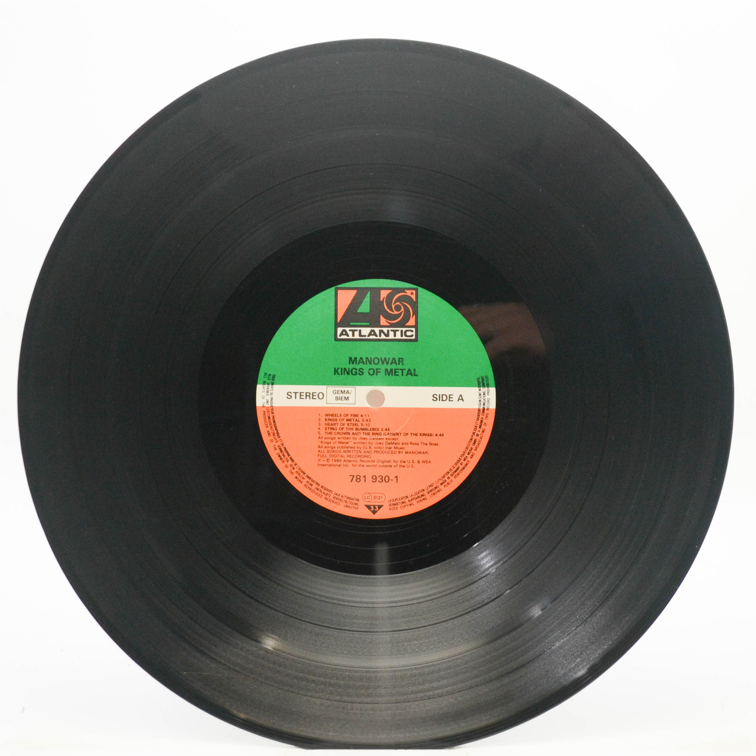 Manowar — Kings Of Metal, 1988
