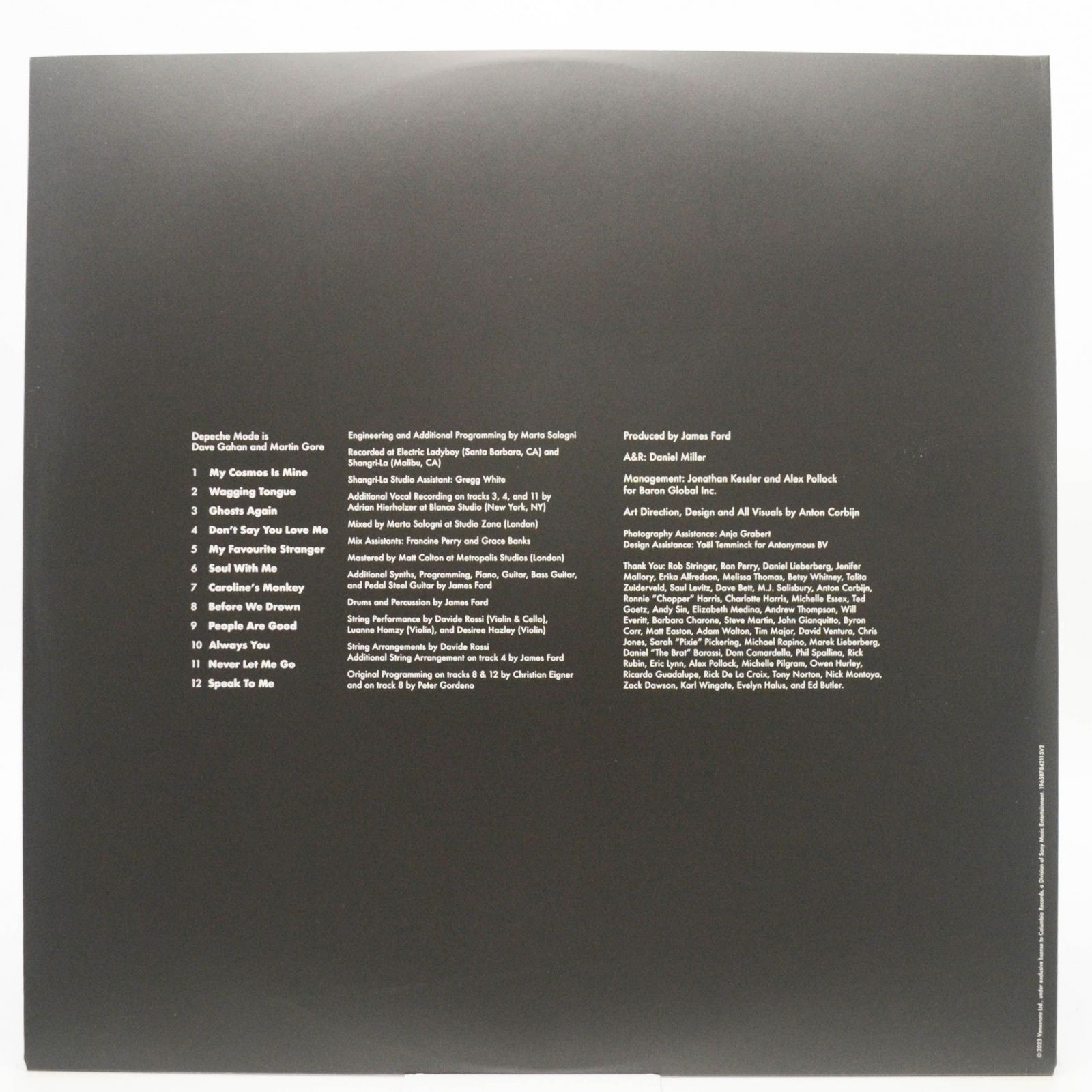 Depeche Mode — Memento Mori (2LP), 2023