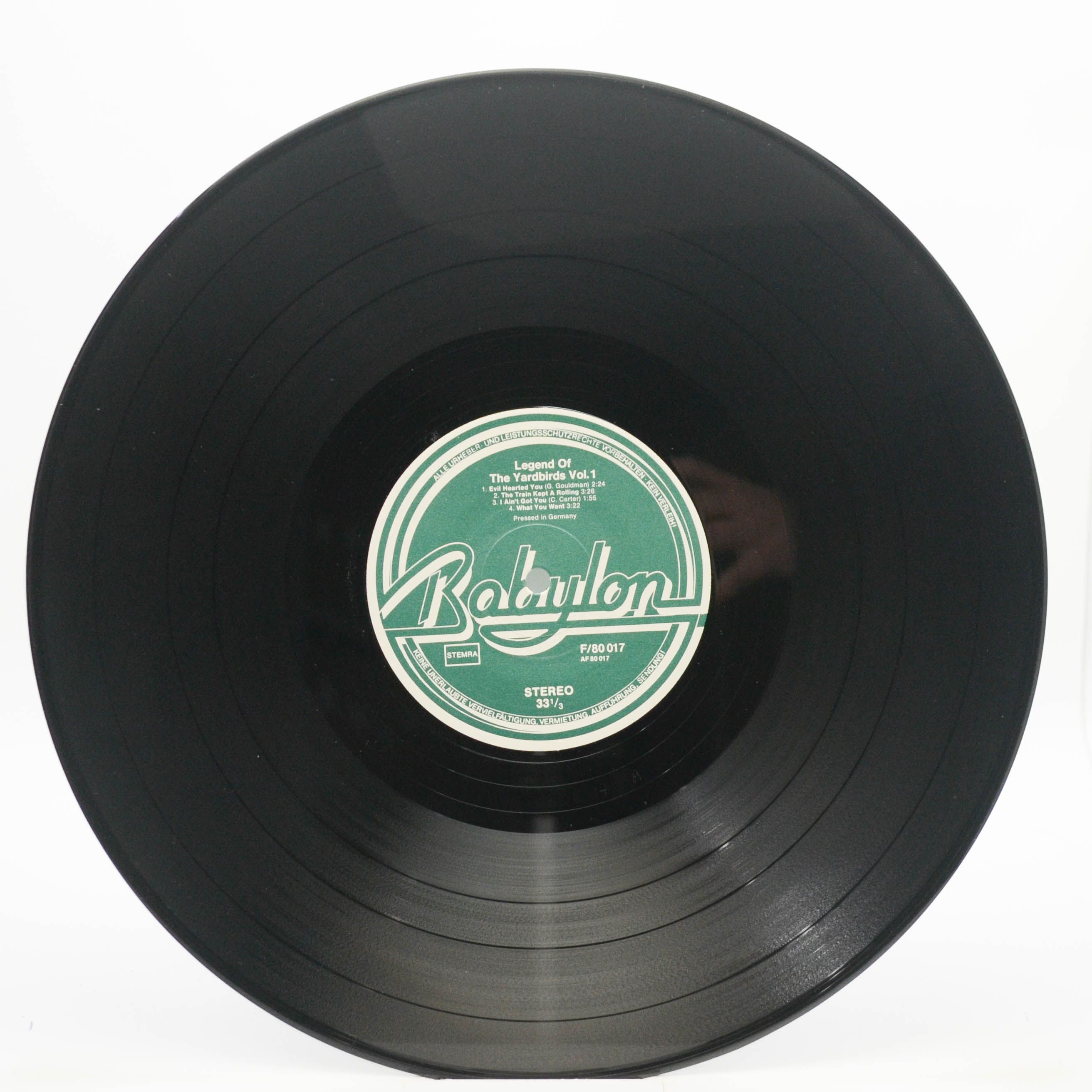 Виниловая пластинка Yardbirds — Legend Of The Yardbirds Vol. 1, 1974