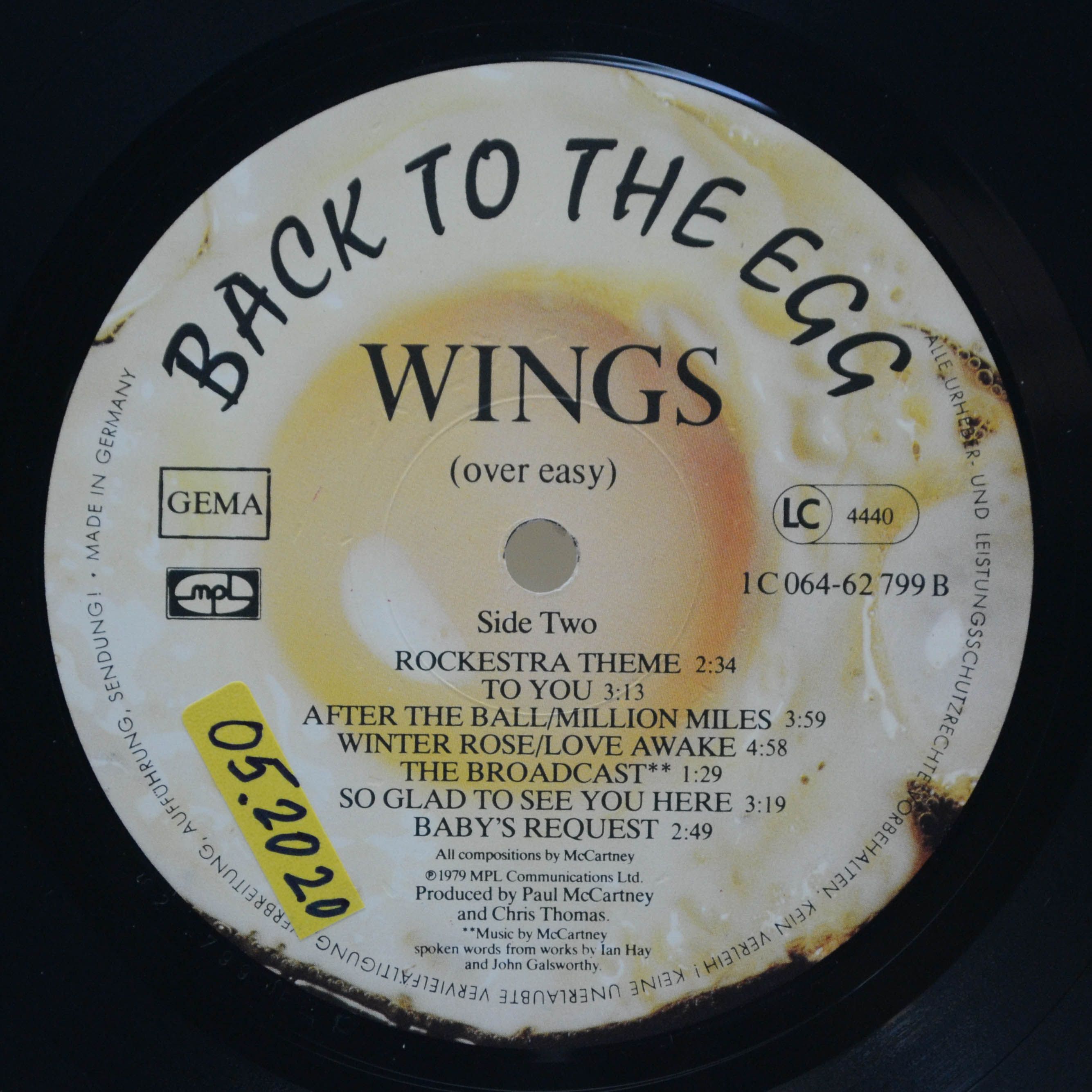 Wings — Back To The Egg, 1979