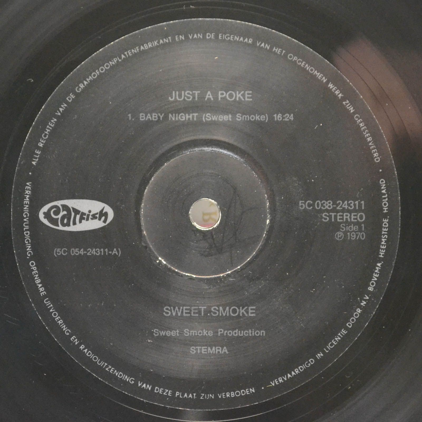 Виниловая пластинка Sweet Smoke — Just A Poke, 1970