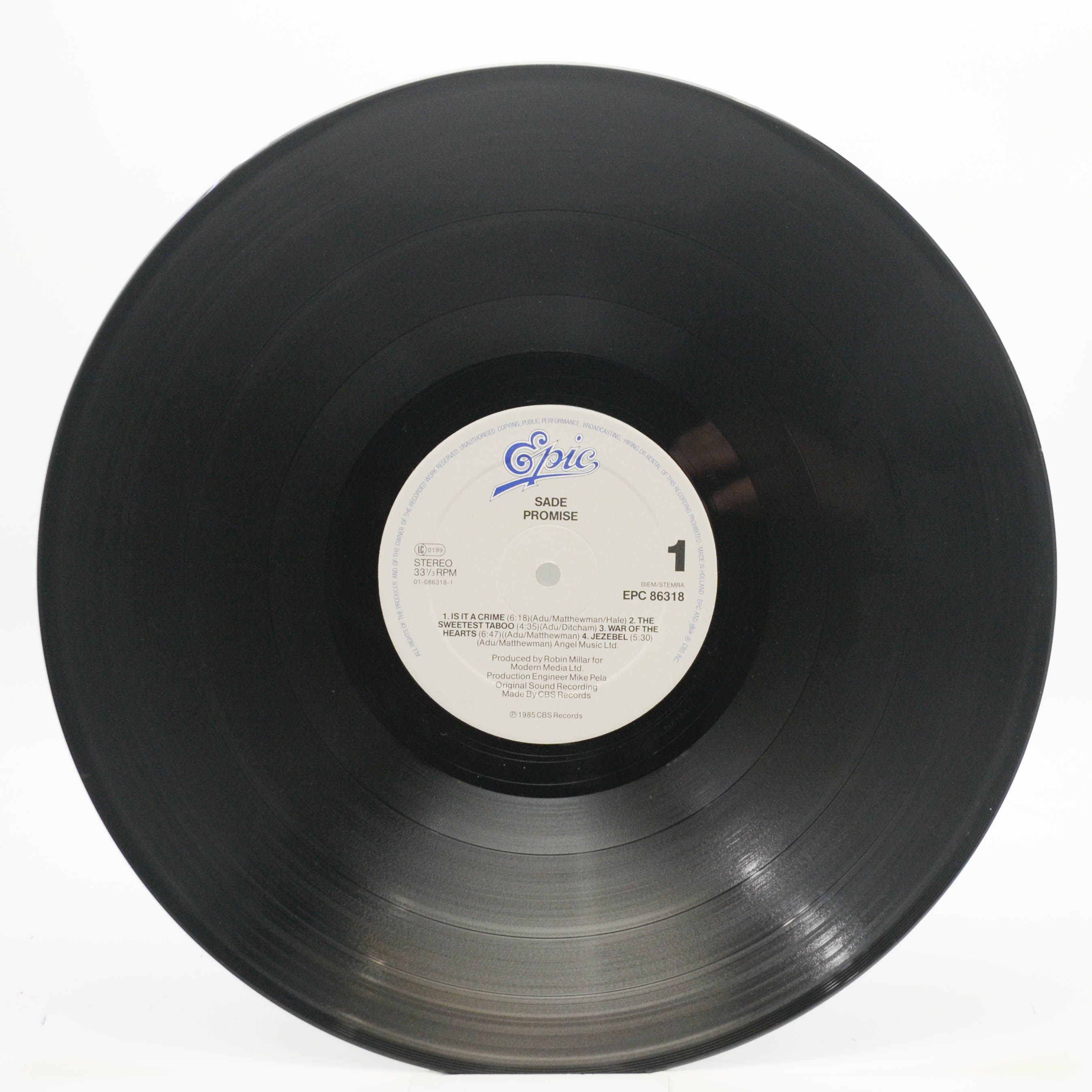 Sade — Promise, 1985