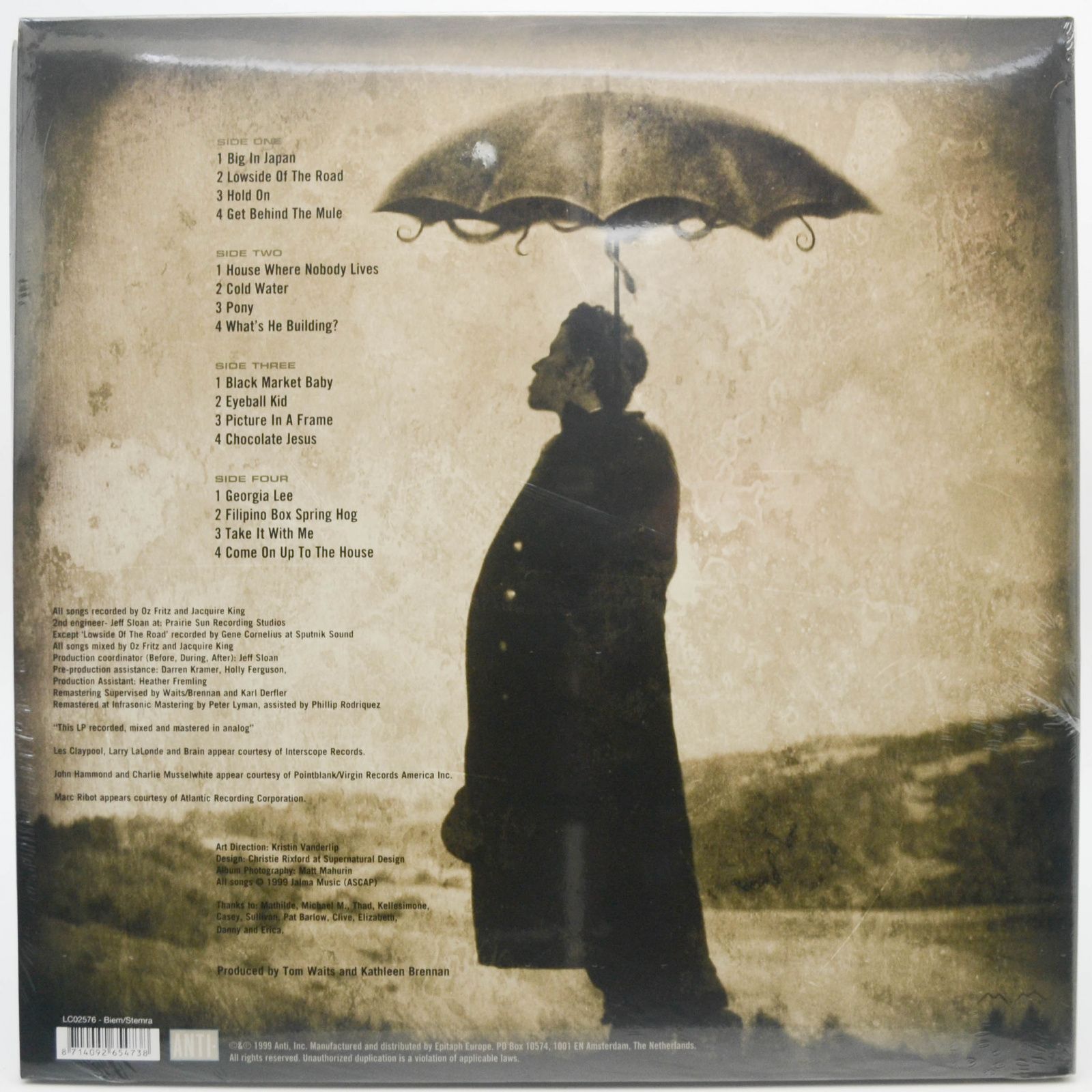 Tom Waits — Mule Variations (2LP), 1999