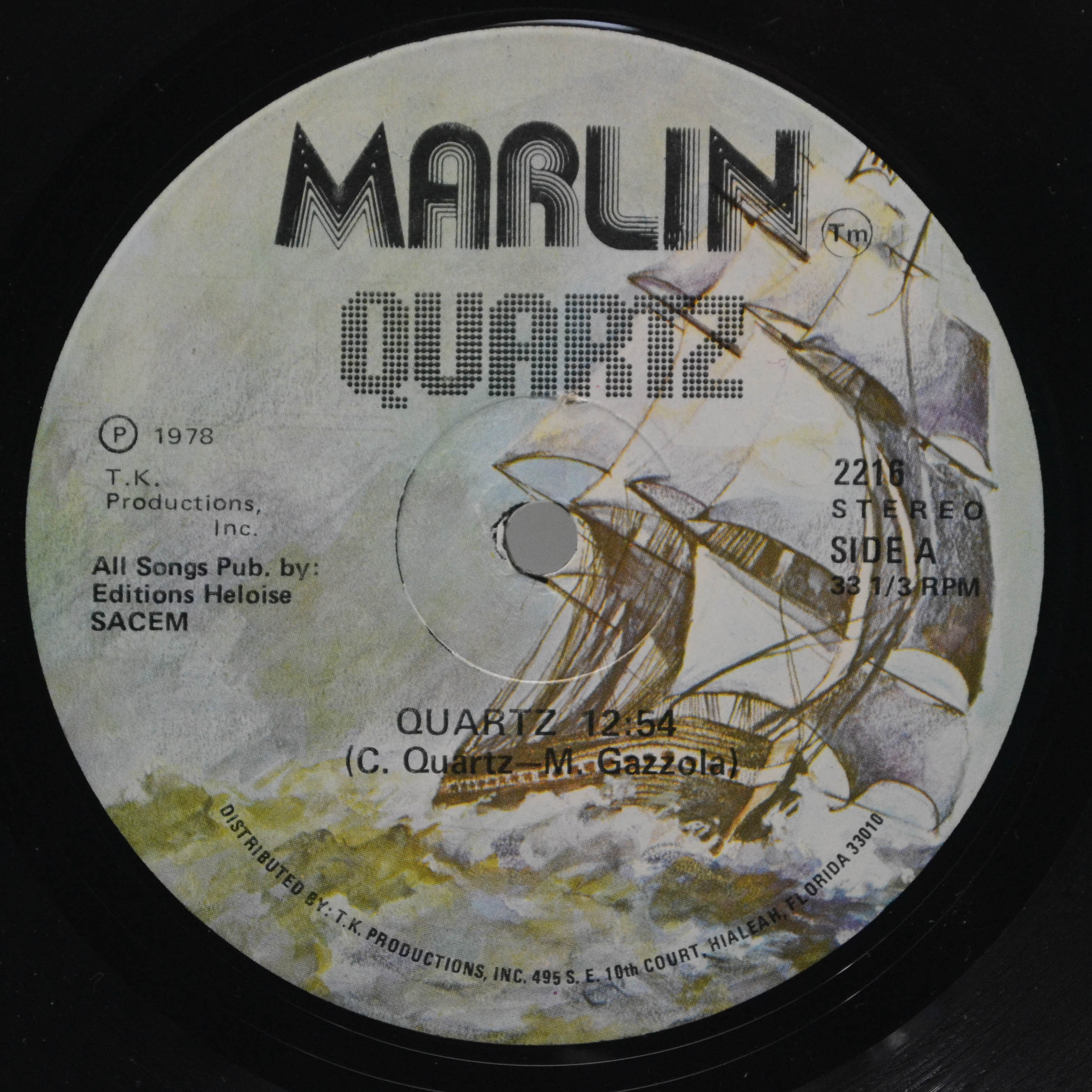 Виниловая пластинка Quartz — Quartz (USA), 1978