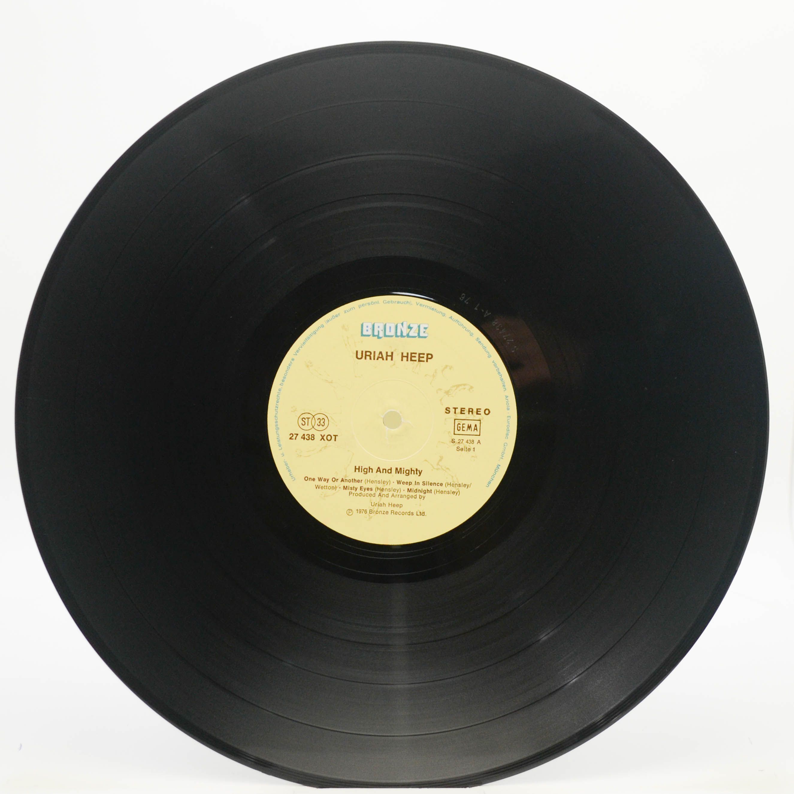 Uriah Heep — High And Mighty, 1976