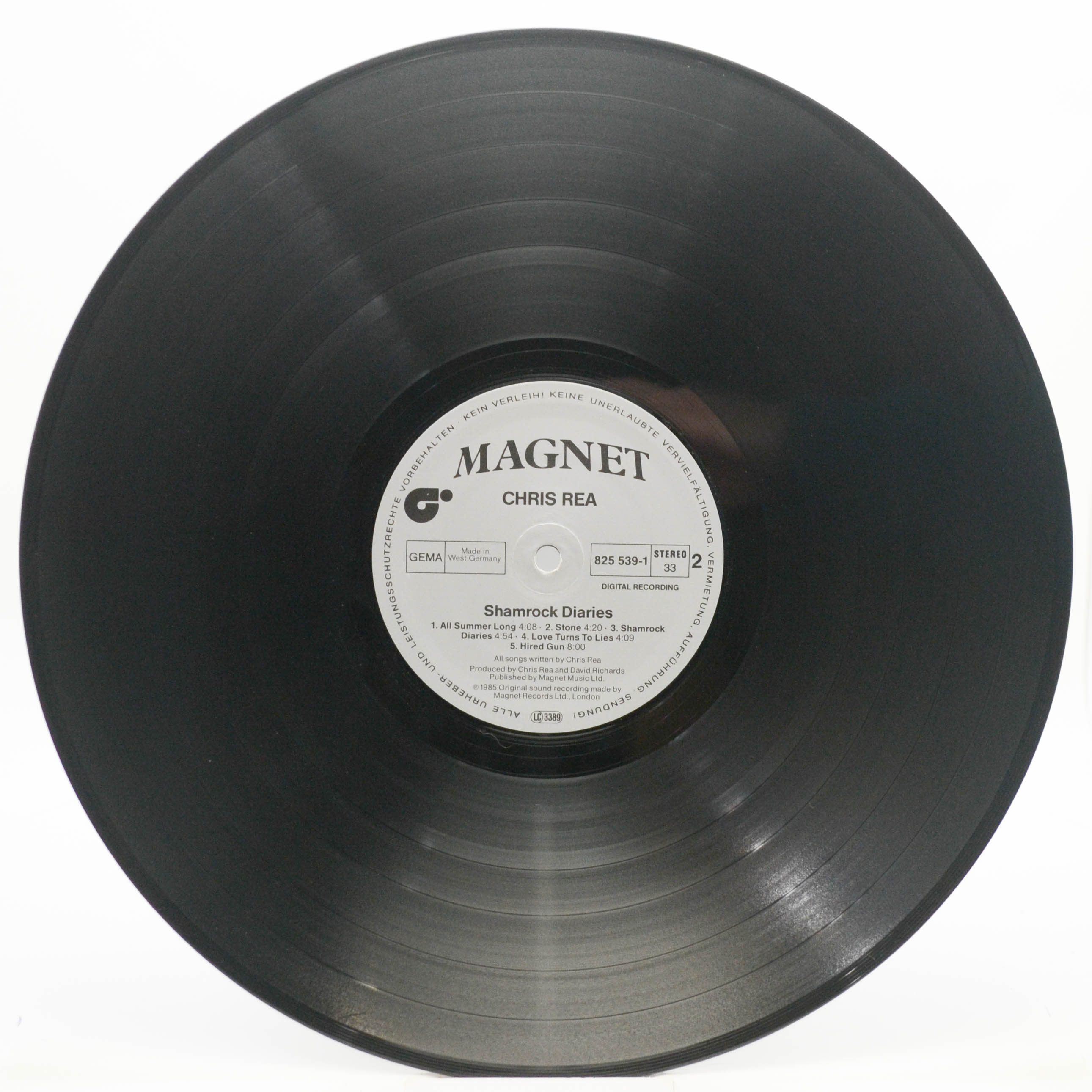 Chris Rea — Shamrock Diaries, 1985