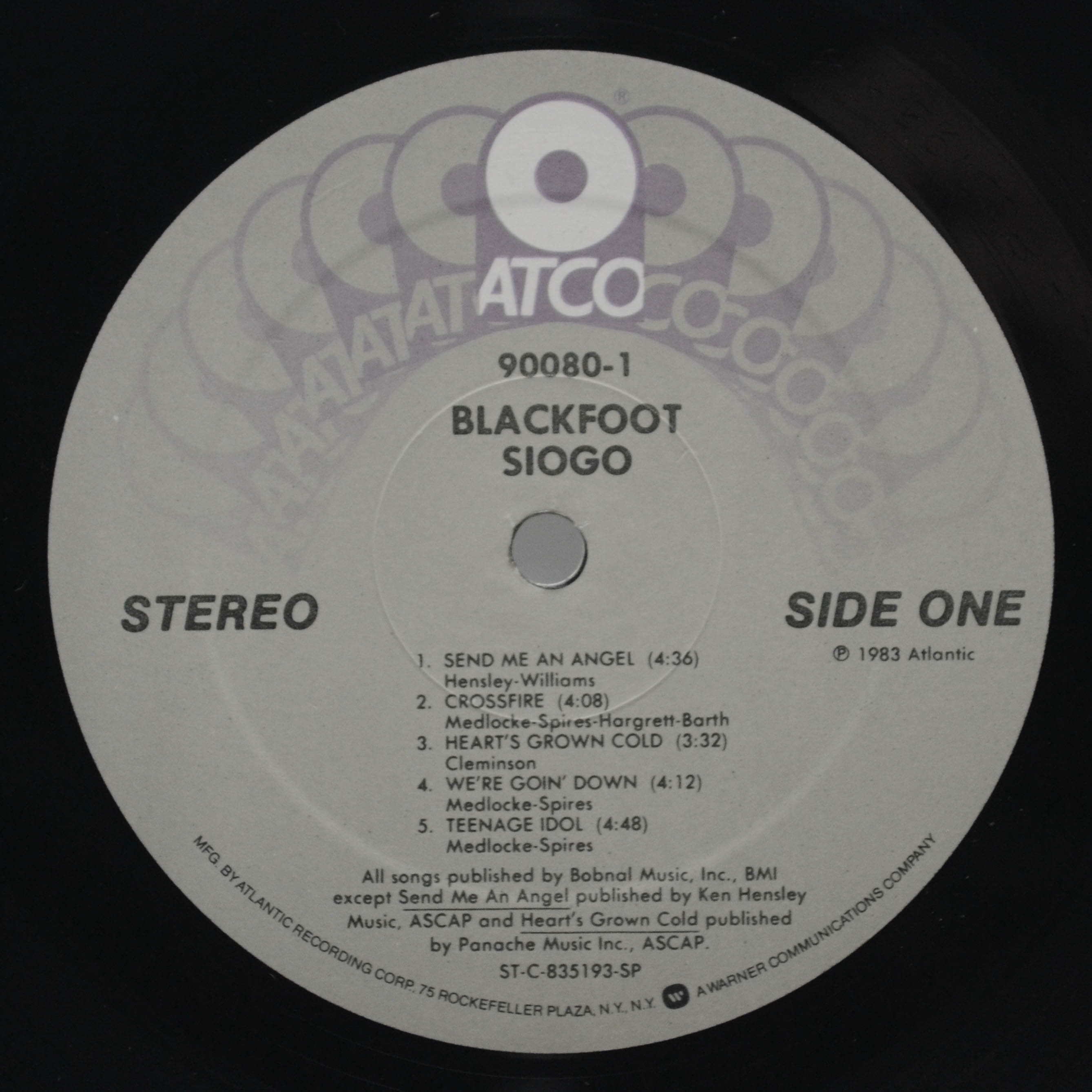 Blackfoot — Siogo (1-st, USA), 1983