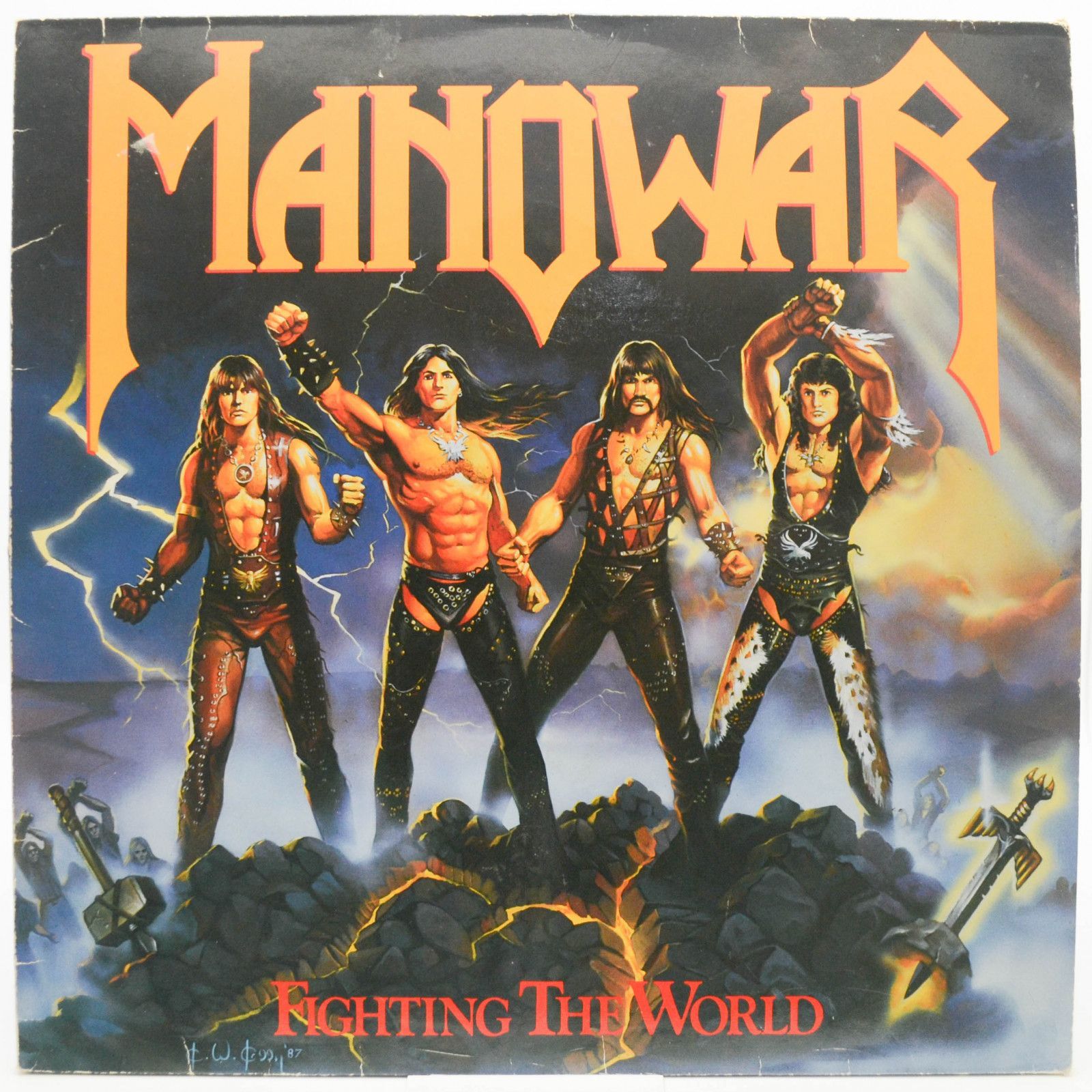 Manowar — Fighting The World, 1987