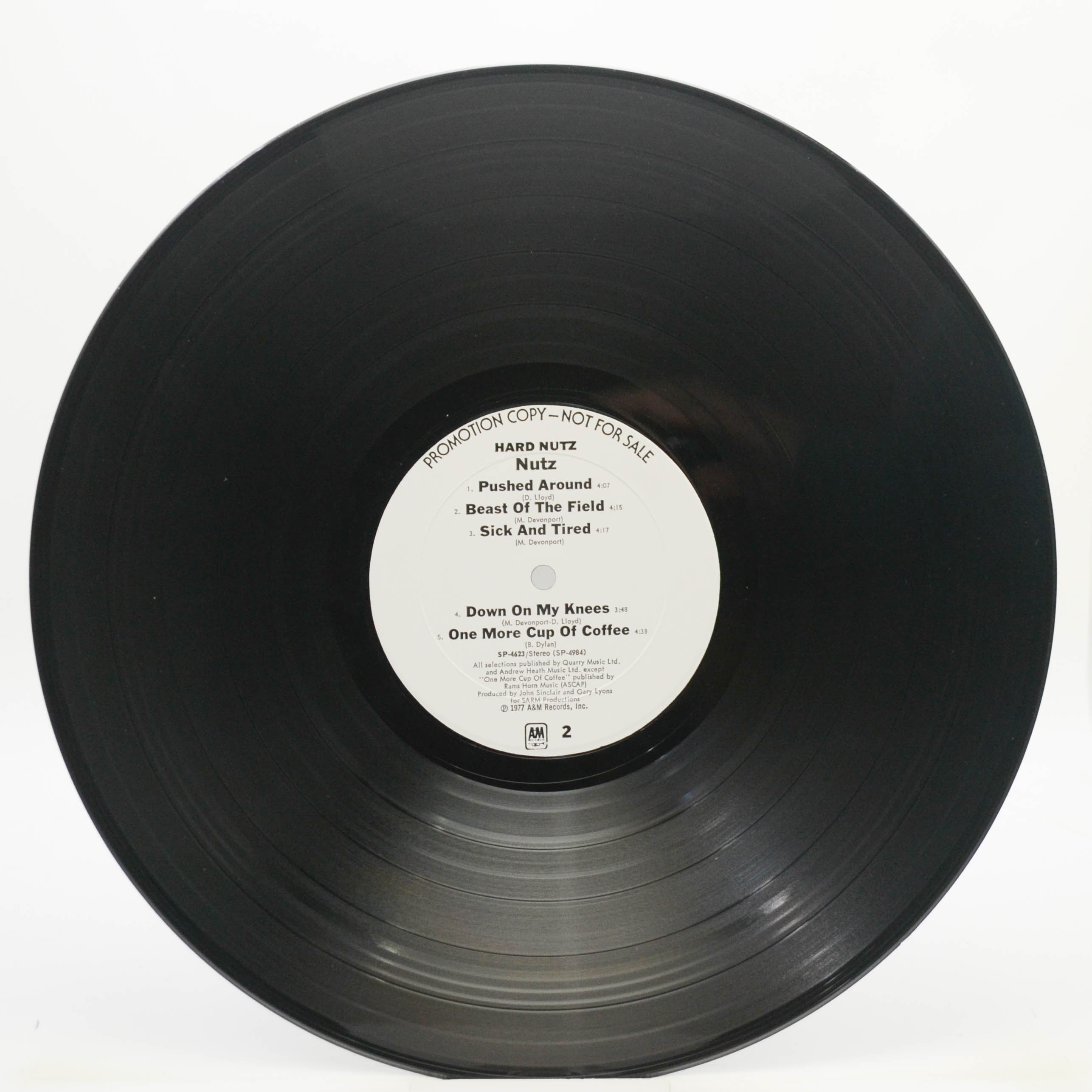 Виниловая пластинка Nutz — Hard Nutz (USA), 1977