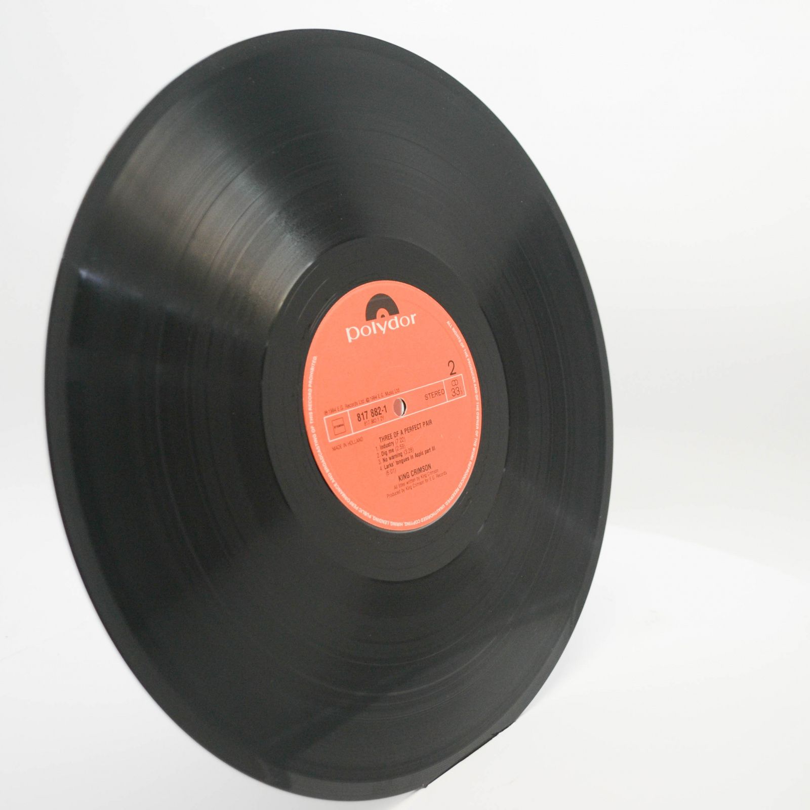 King Crimson — Three Of A Perfect Pair, 1984