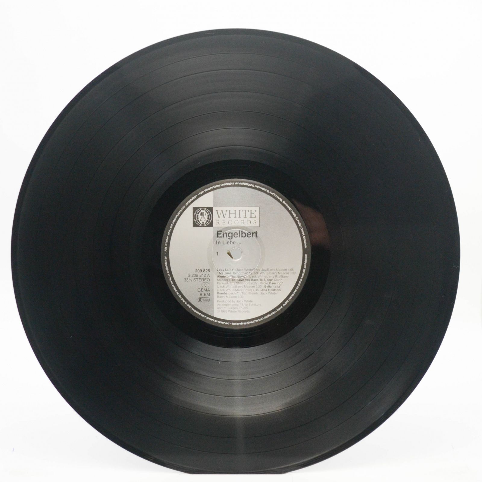 Engelbert — In Liebe ..., 1988