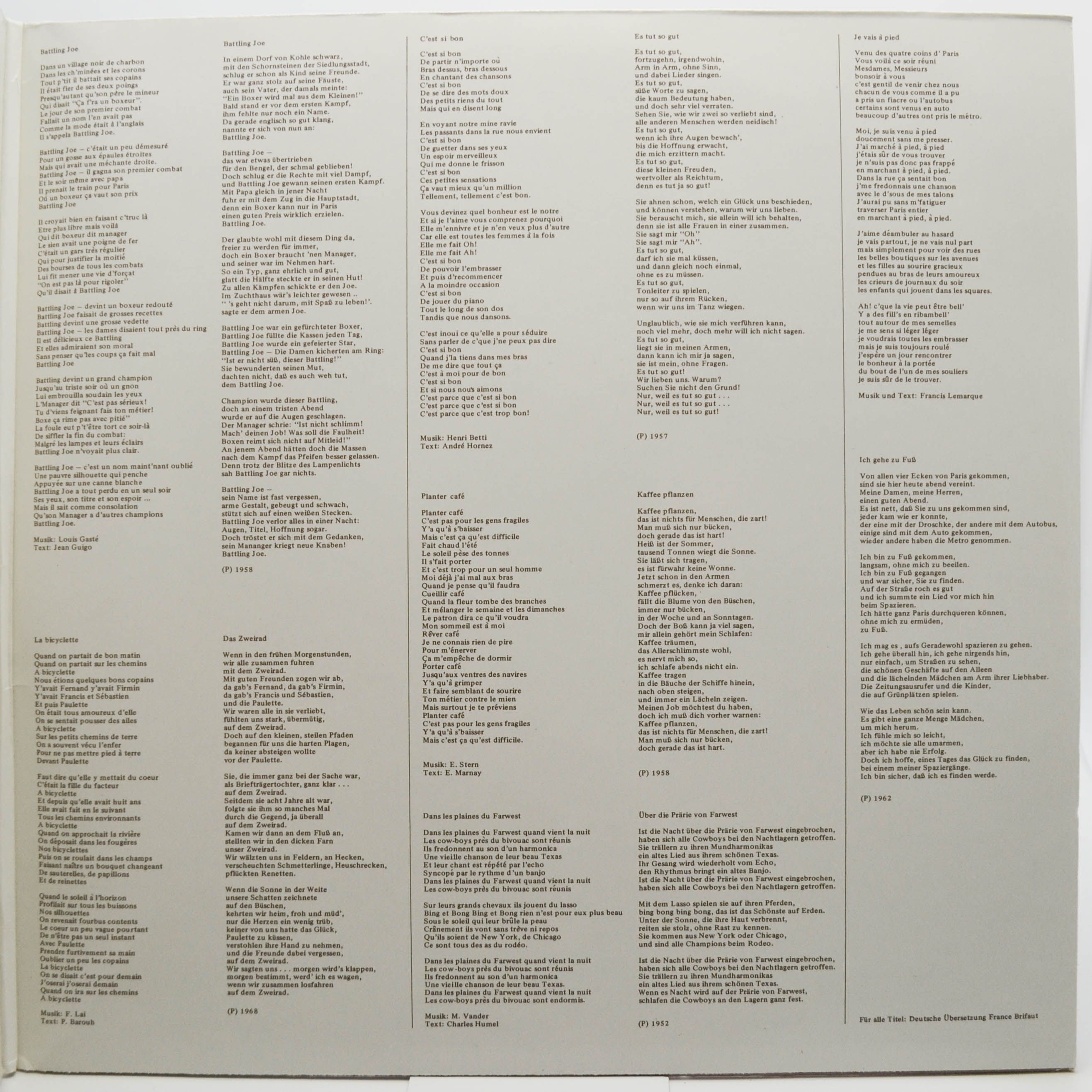 Yves Montand — Seine Grossen Erfolge, 1978