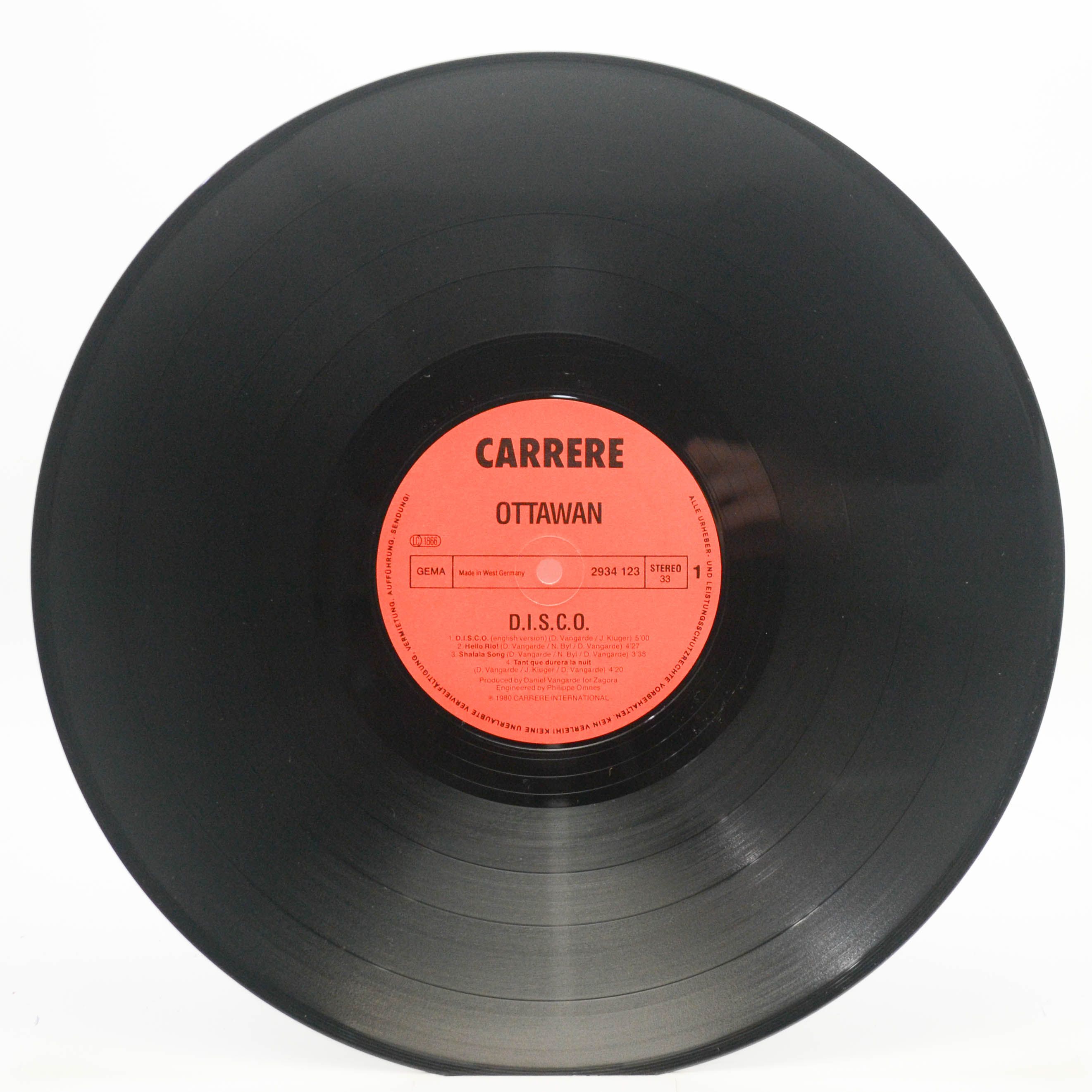 Виниловая пластинка Ottawan — D.I.S.C.O., 1980
