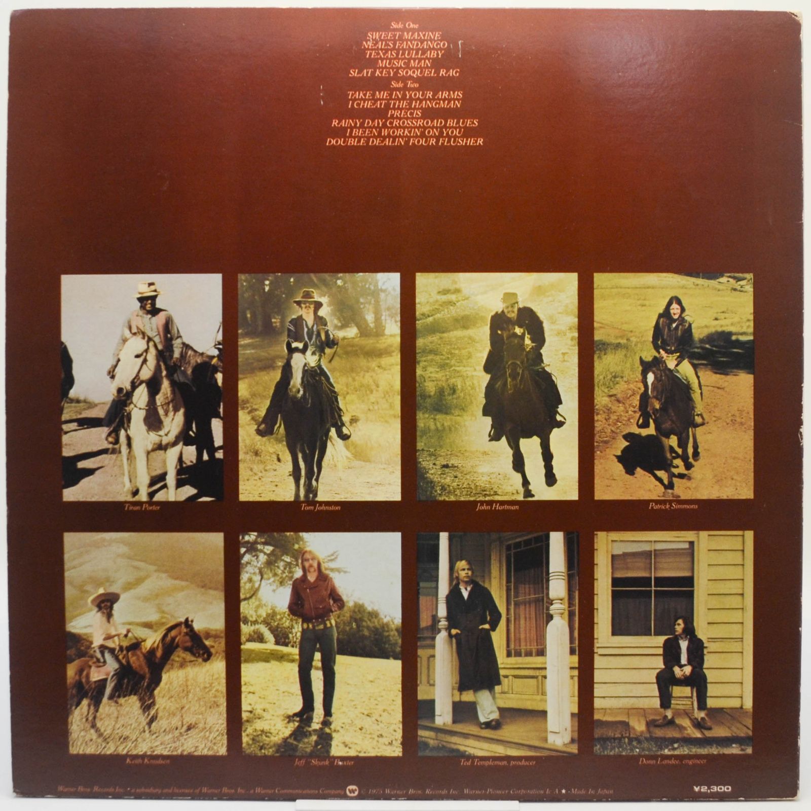 Виниловая пластинка Doobie Brothers — Stampede, 1975