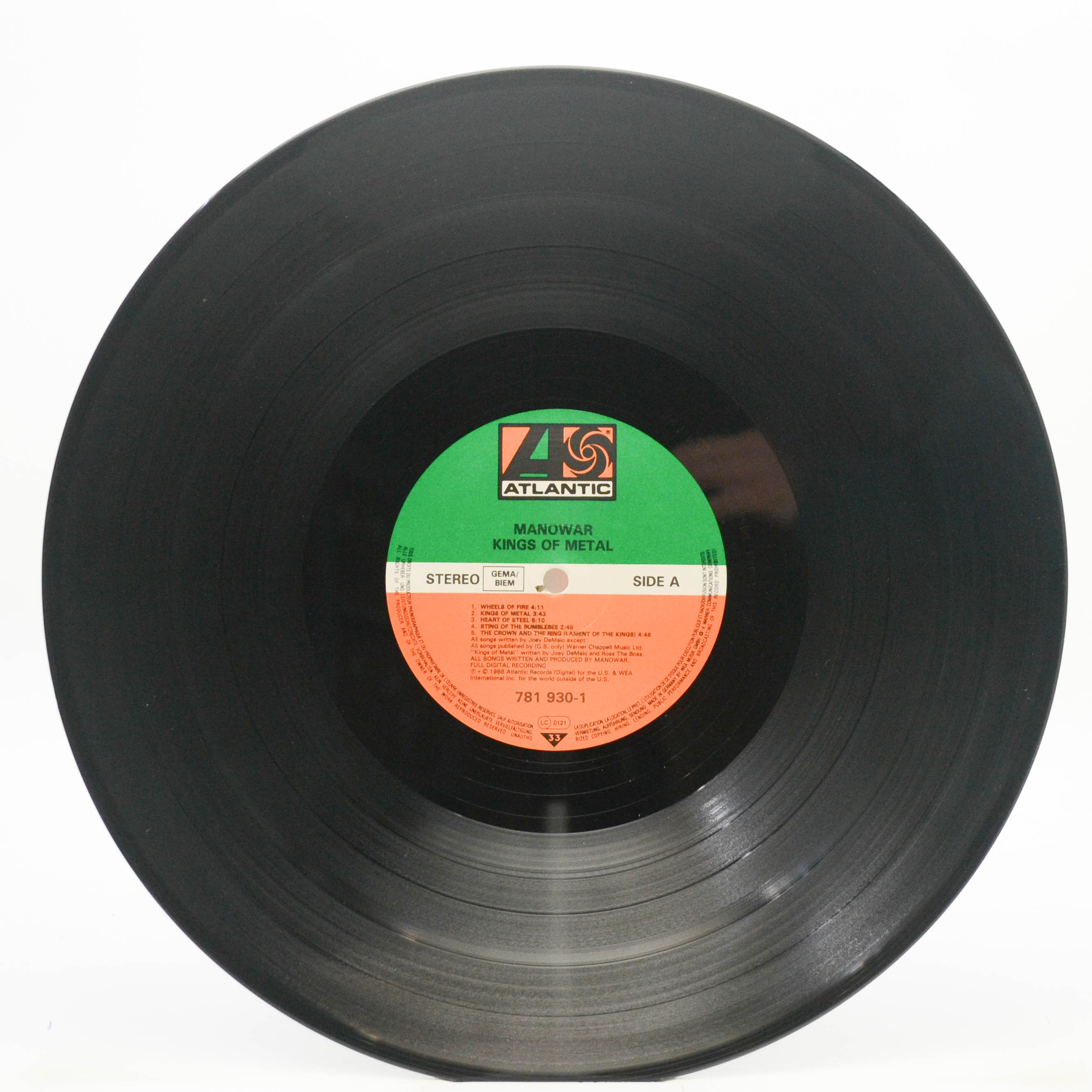 Manowar — Kings Of Metal, 1988