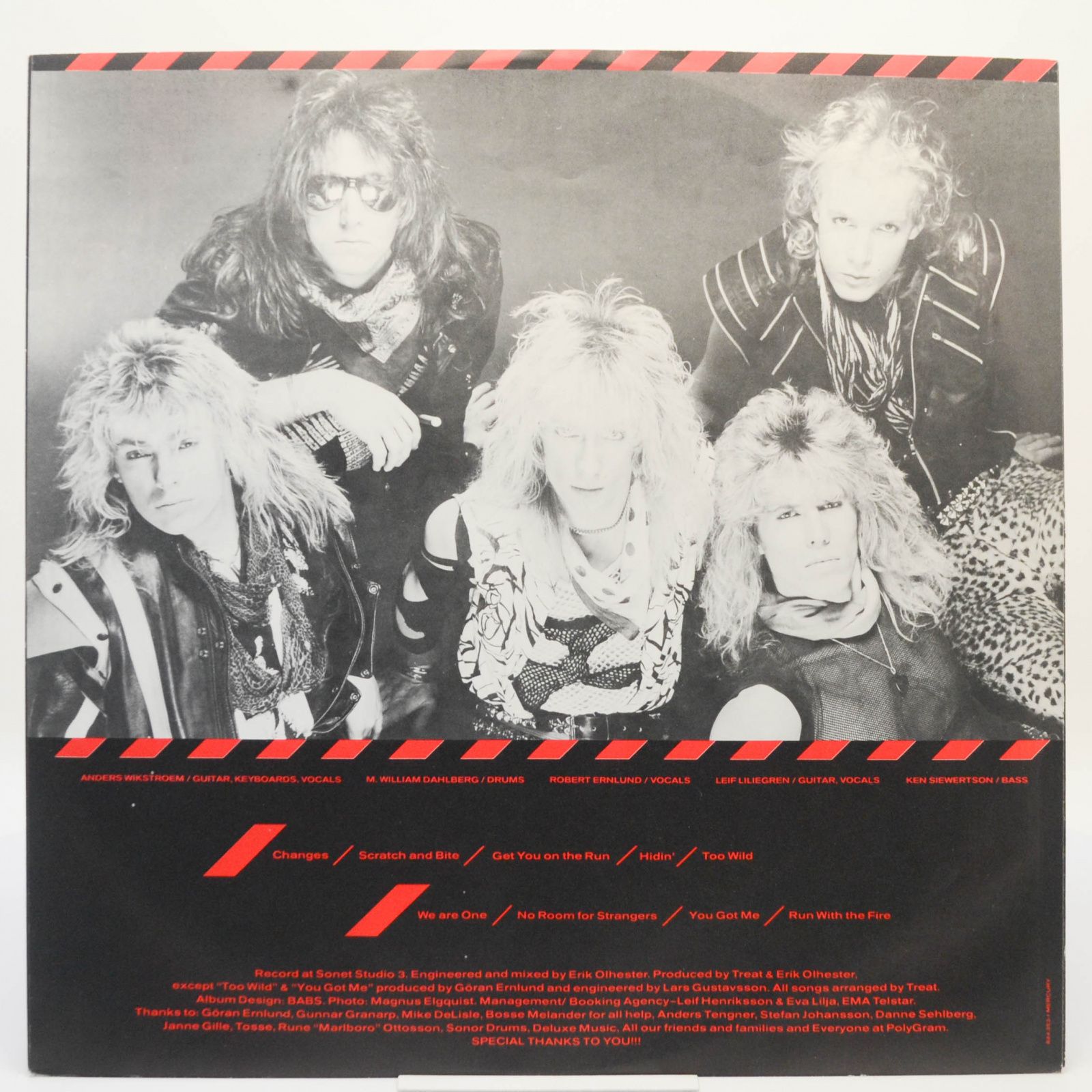 Виниловая пластинка Treat — Scratch And Bite, 1985