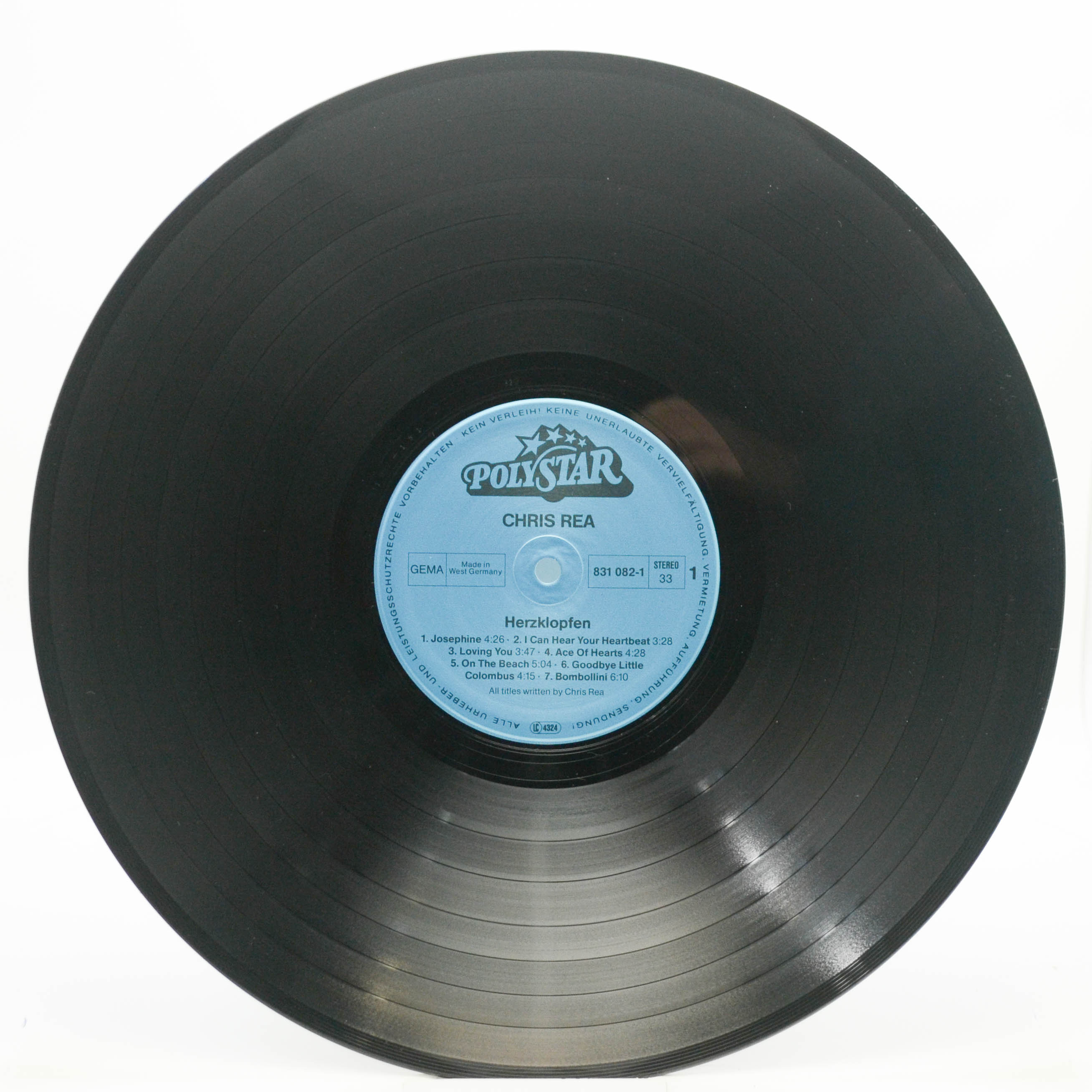 Chris Rea — Herzklopfen, 1986