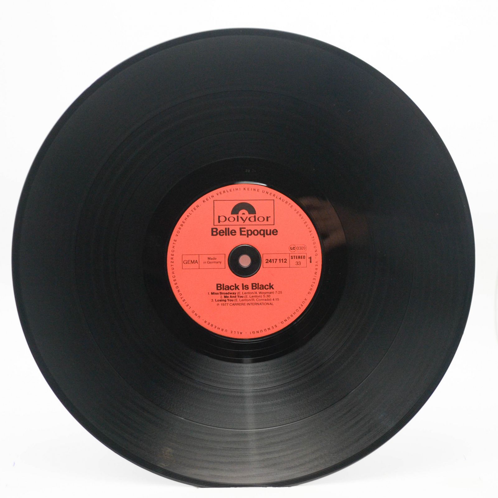 Belle Epoque — Black Is Black, 1977