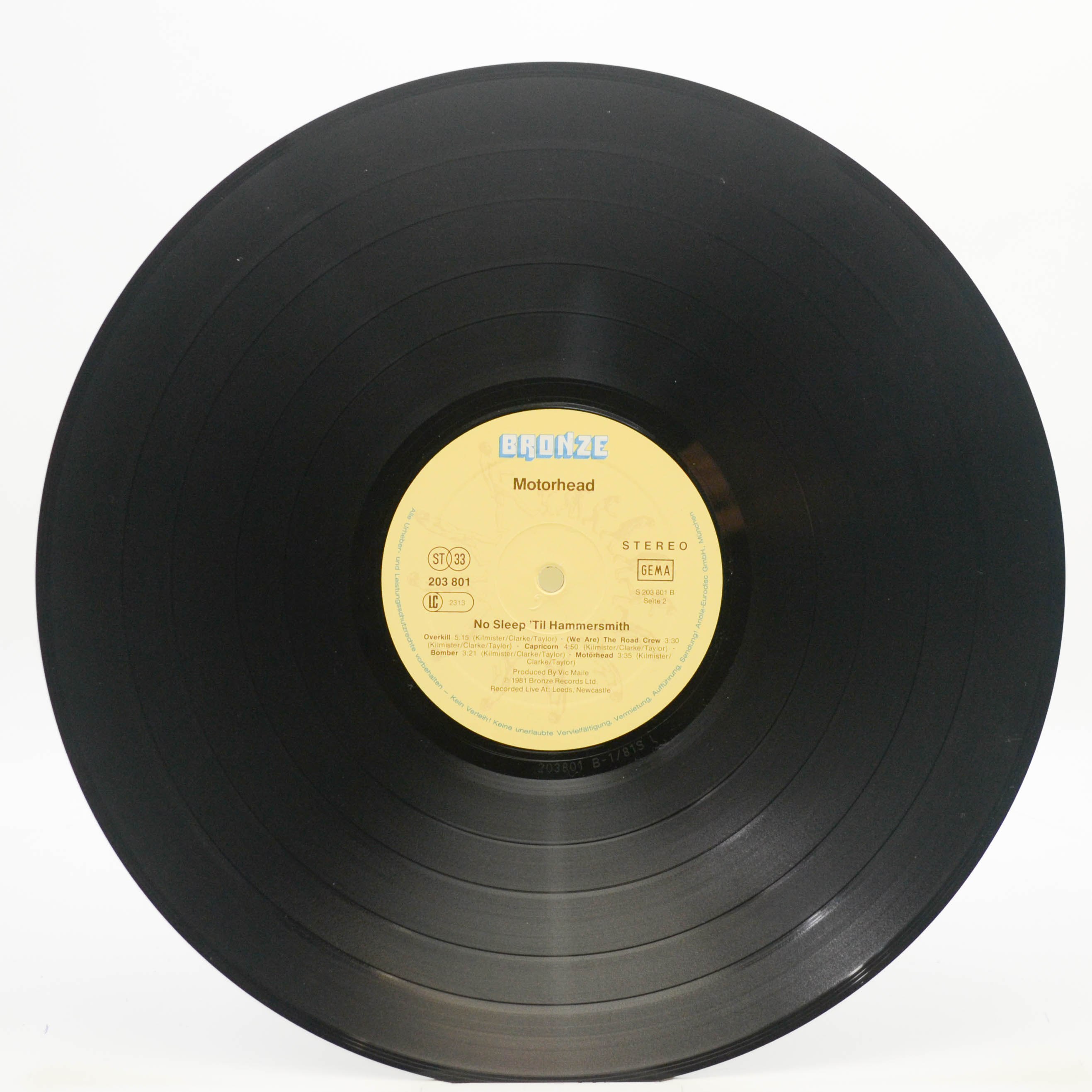 Motörhead — No Sleep 'til Hammersmith, 1981