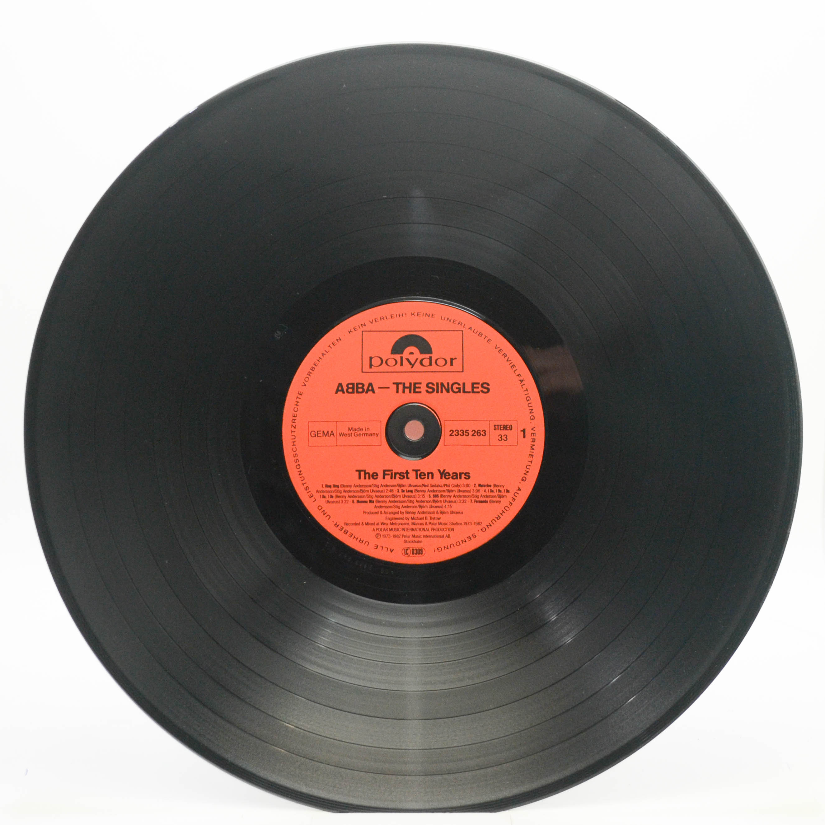 ABBA — The Singles (The First Ten Years) (2LP), 1982