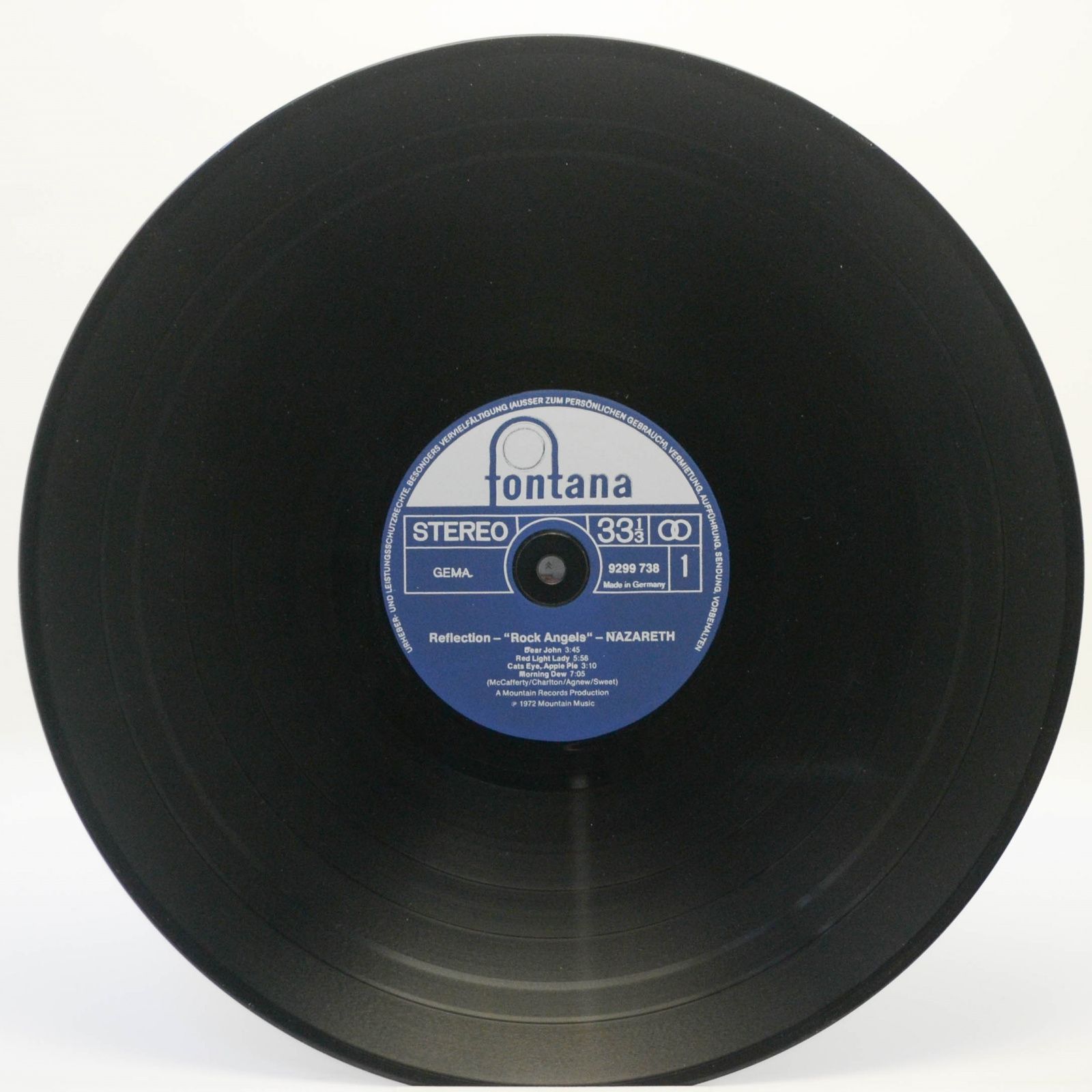 Nazareth — Reflection - Rock Angels, 1975