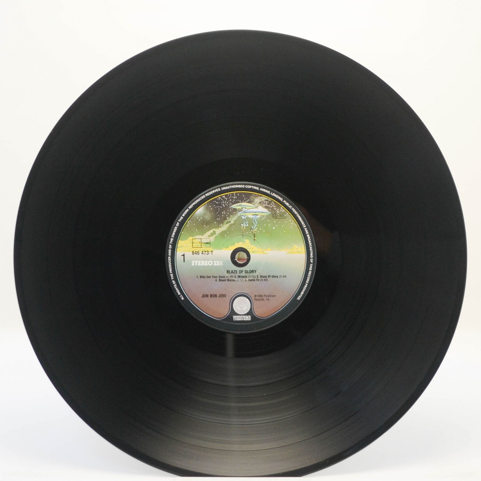 Jon Bon Jovi — Blaze Of Glory, 1990