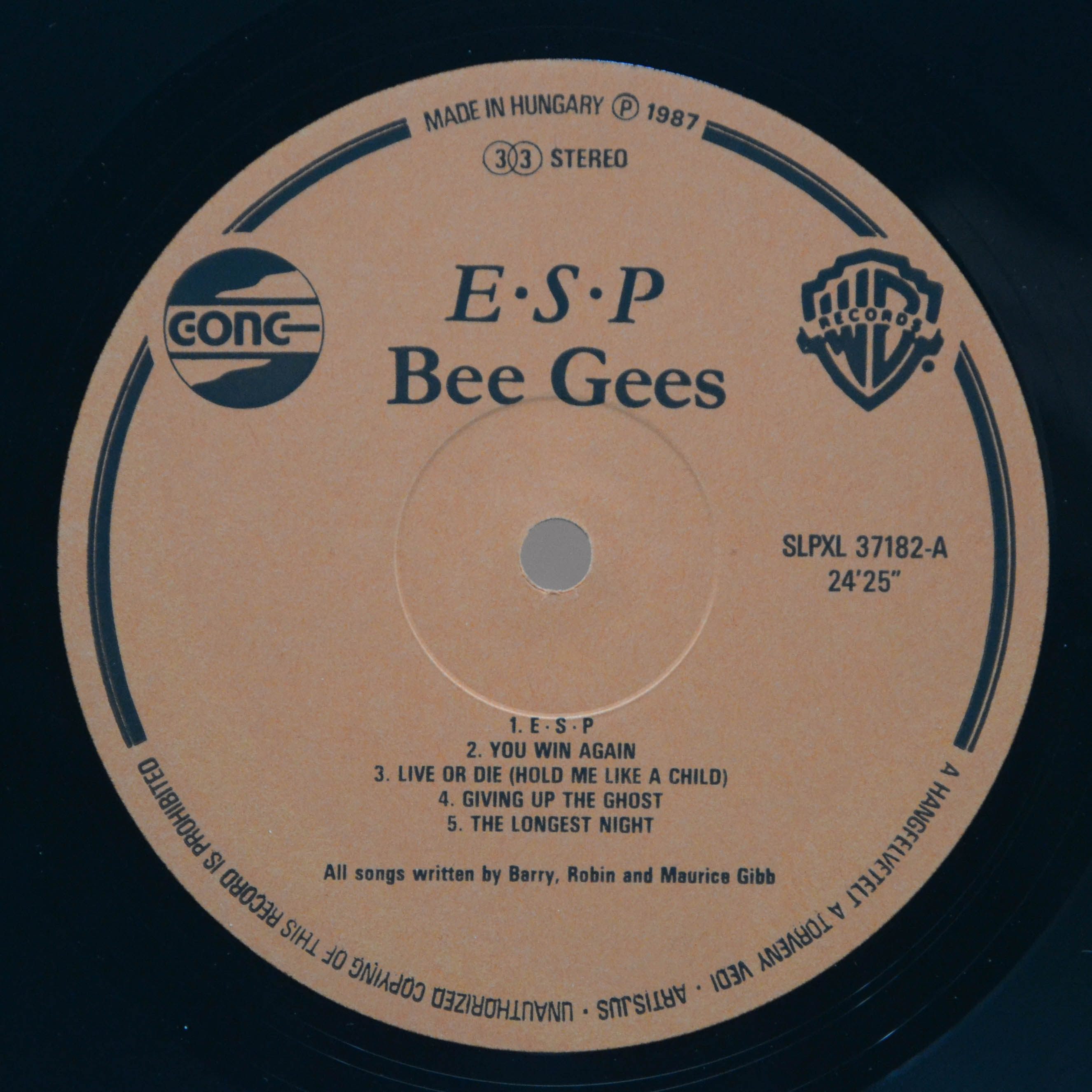 Bee Gees — E·S·P, 1987