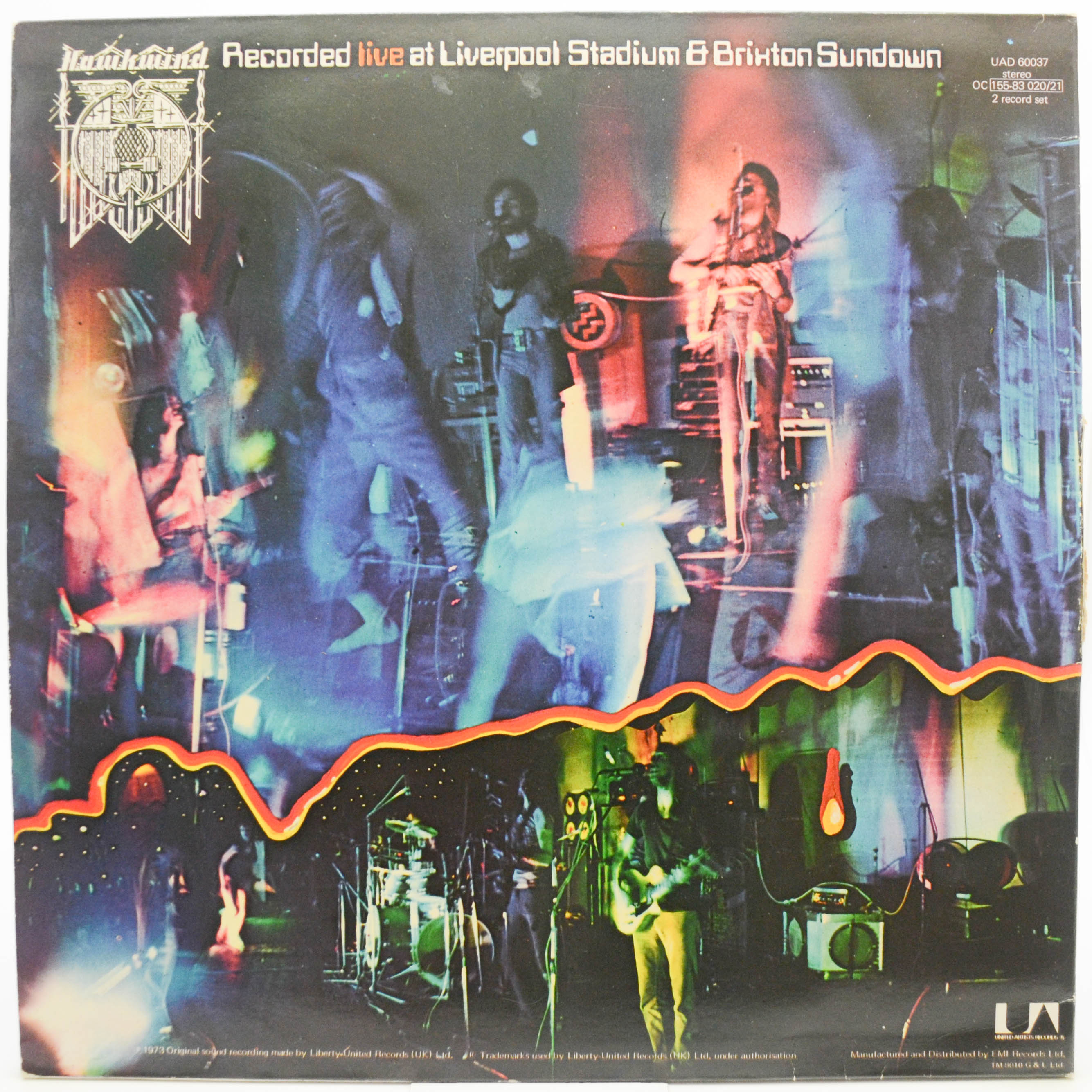 Виниловая пластинка Hawkwind — Space Ritual (2LP), 1973
