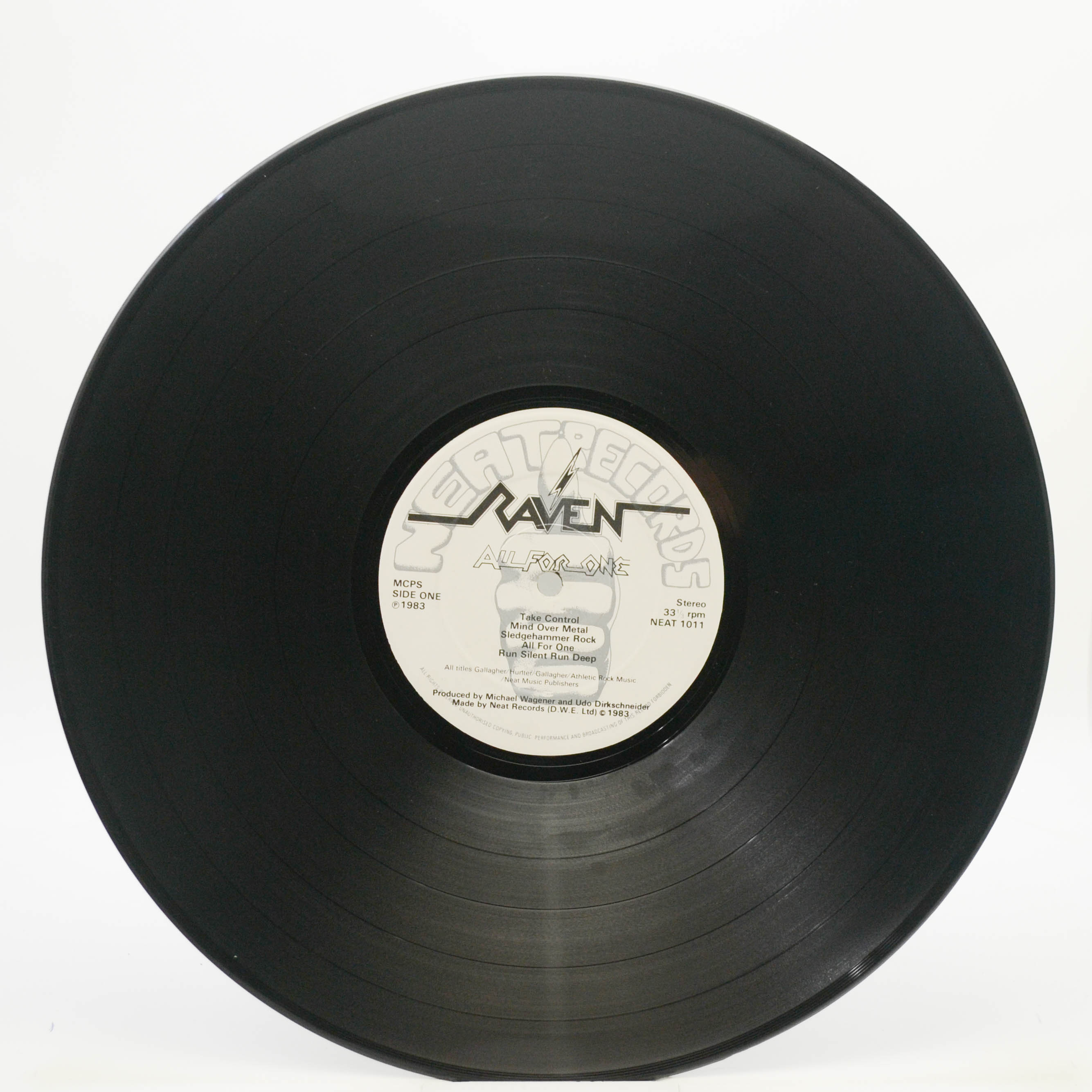Виниловая пластинка Raven — All For One (1-st, UK), 1983