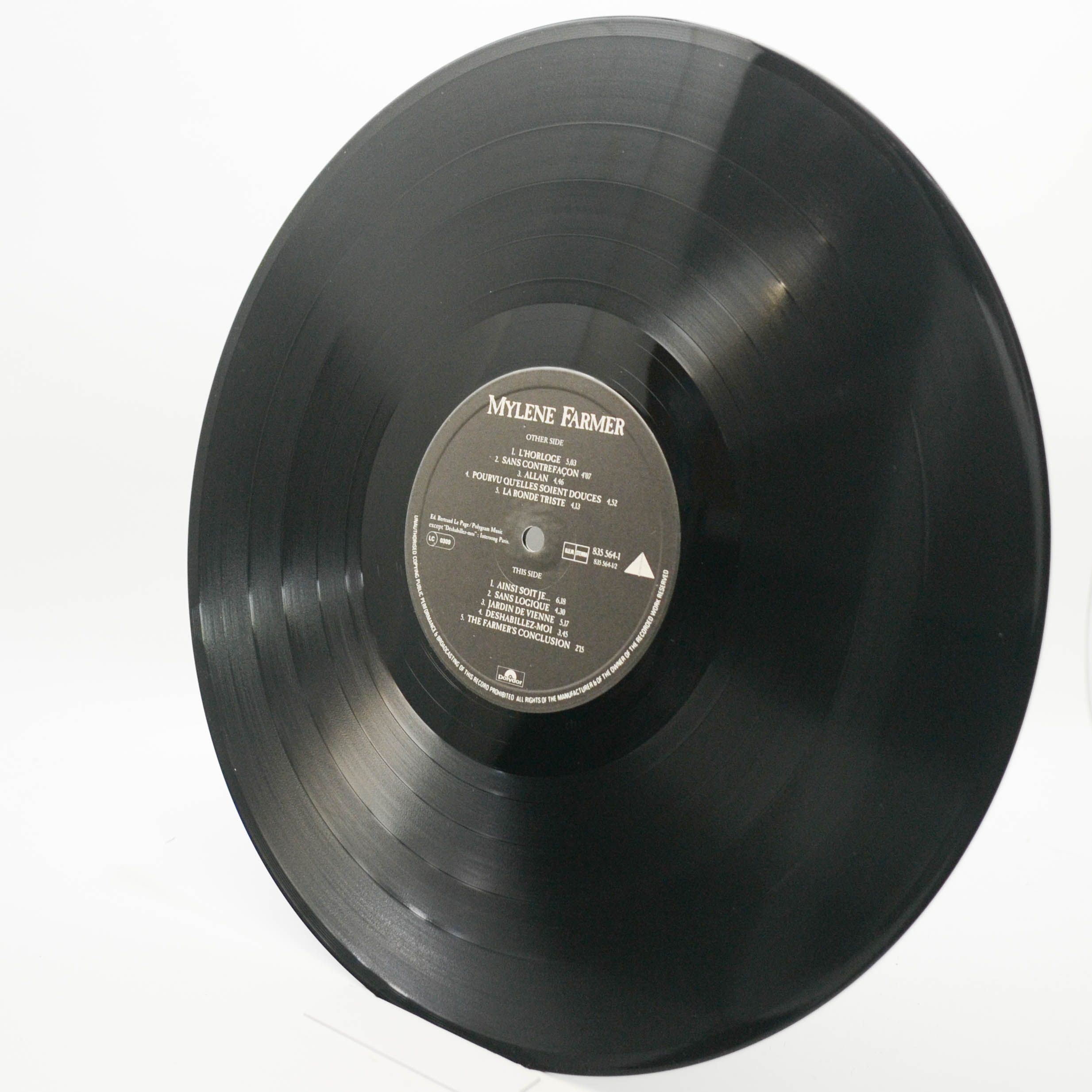 Mylene Farmer — Ainsi Soit Je..., 1988