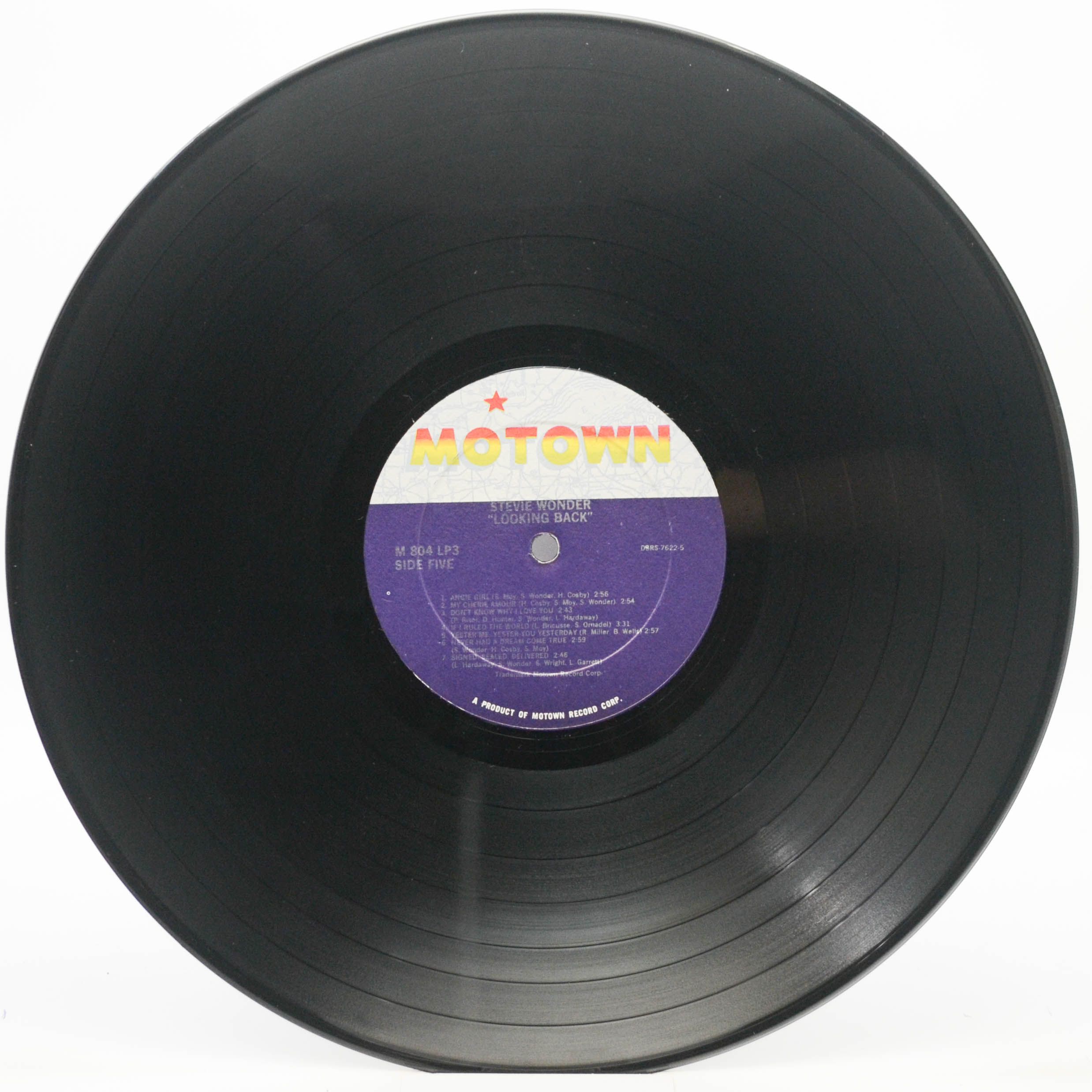 Виниловая пластинка Stevie Wonder — Looking Back (3LP, USA), 1974