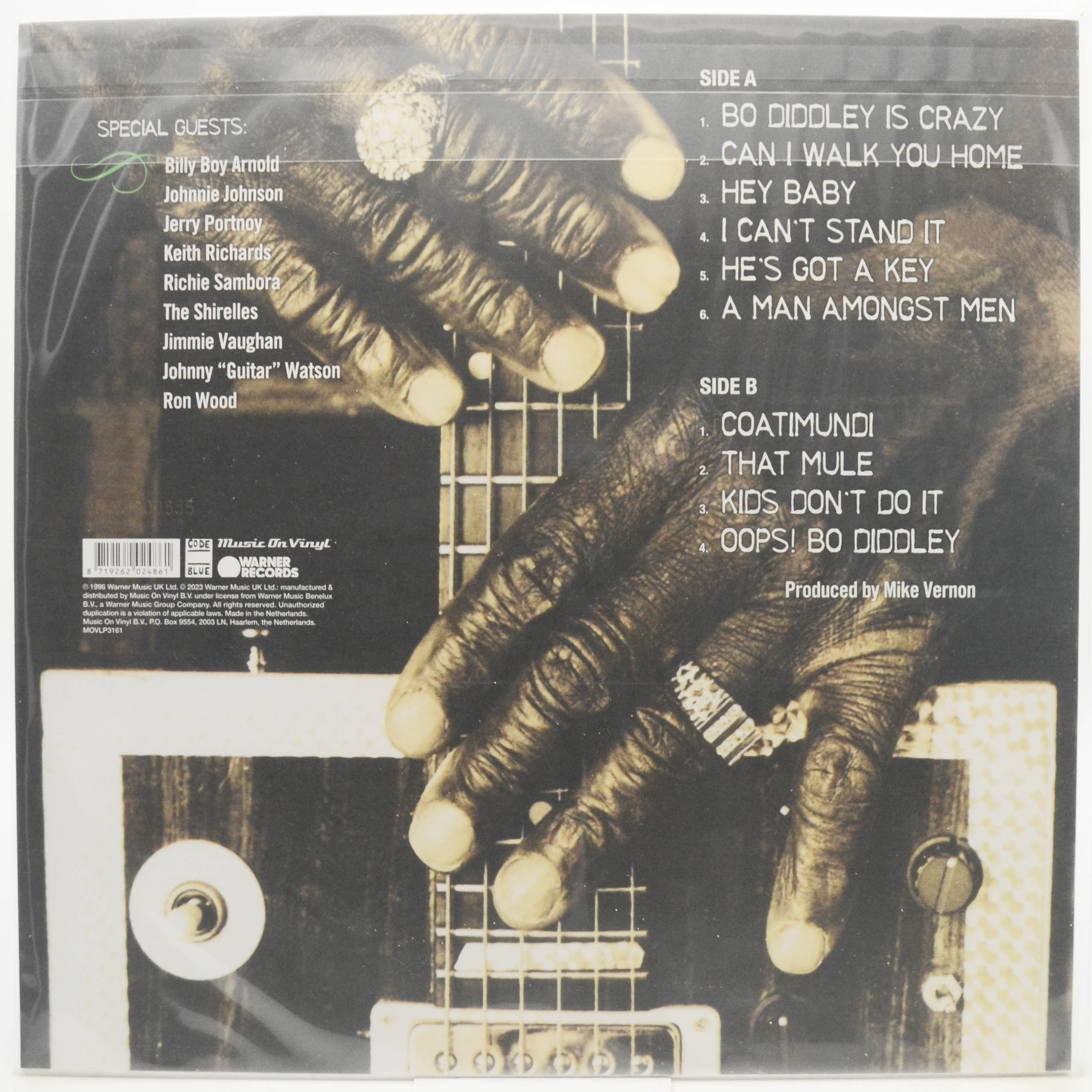 Виниловая пластинка Bo Diddley — A Man Amongst Men, 1996