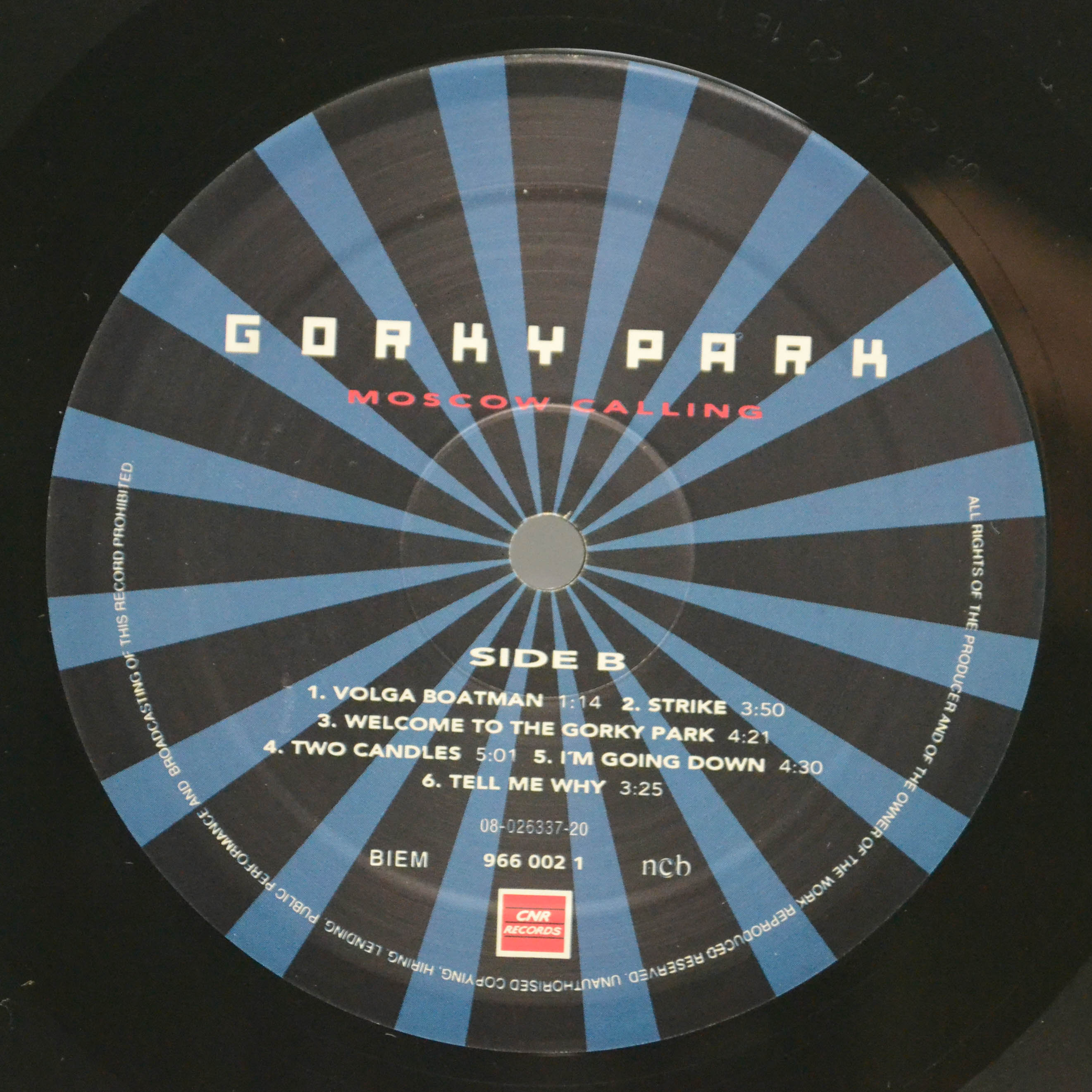 Виниловая пластинка Gorky Park — Moscow Calling, 1992