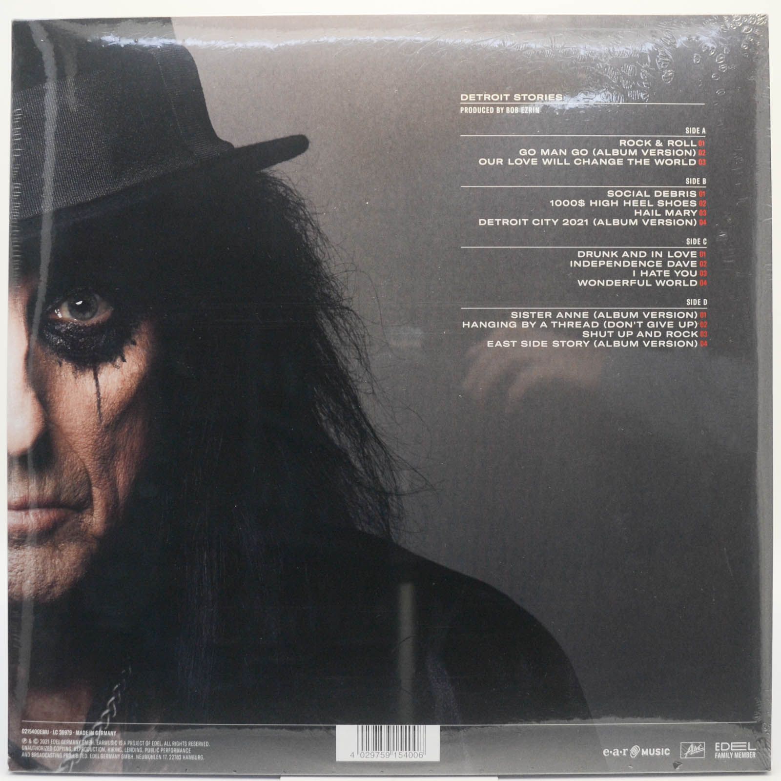 Alice Cooper — Detroit Stories (2LP), 2021