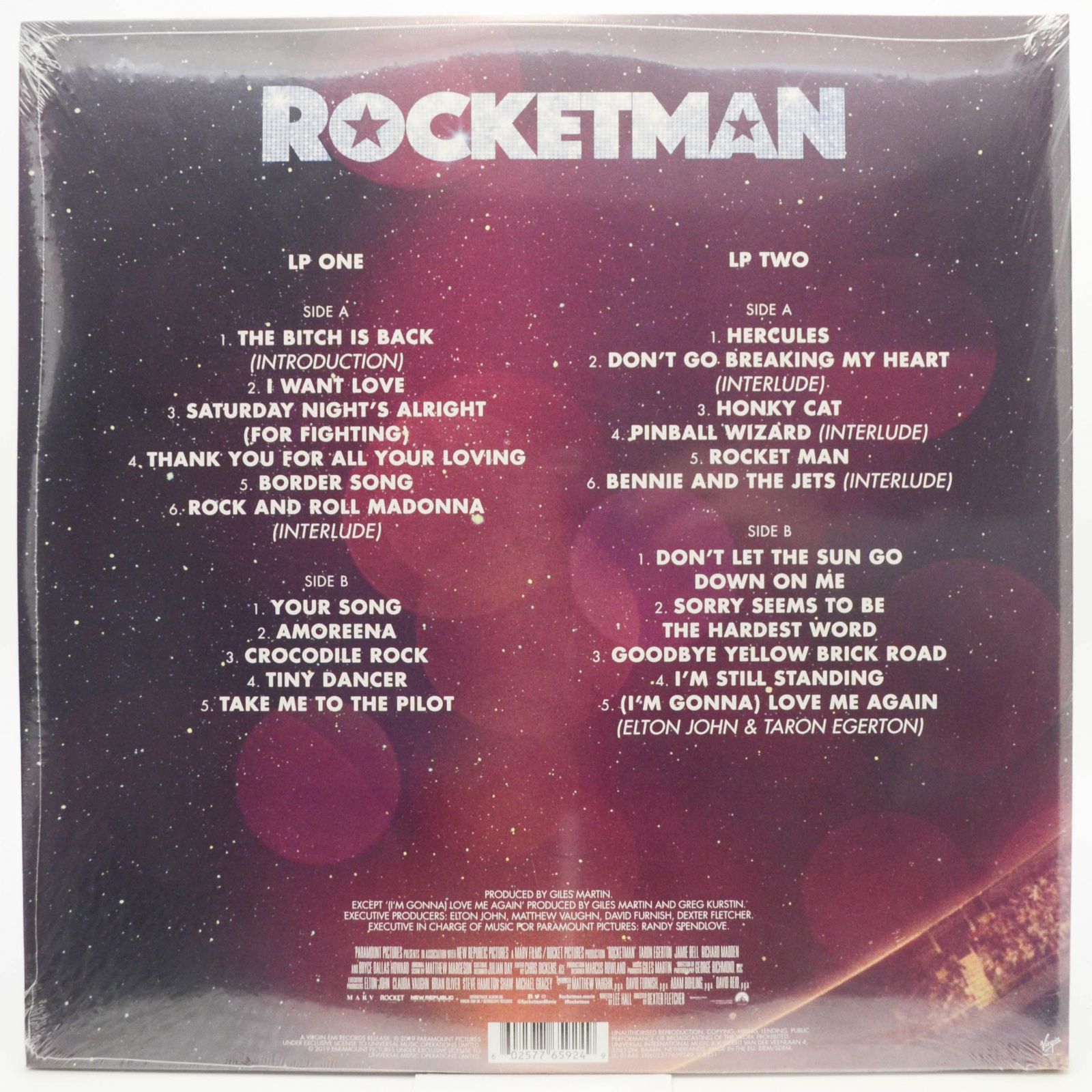 Various — Rocketman (Music From The Motion Picture) (2LP), 2019