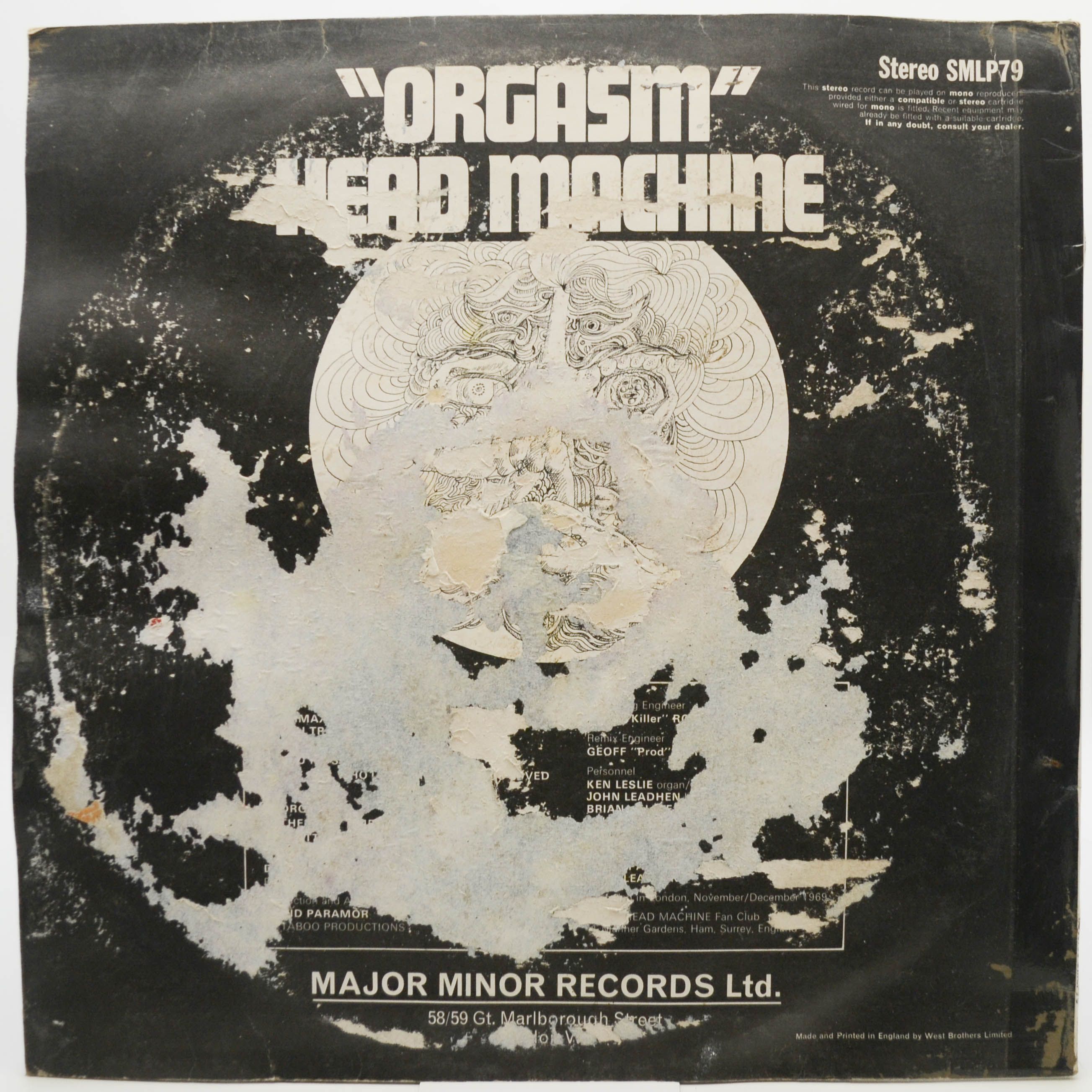 Head Machine — Orgasm (1-st, UK), 1970