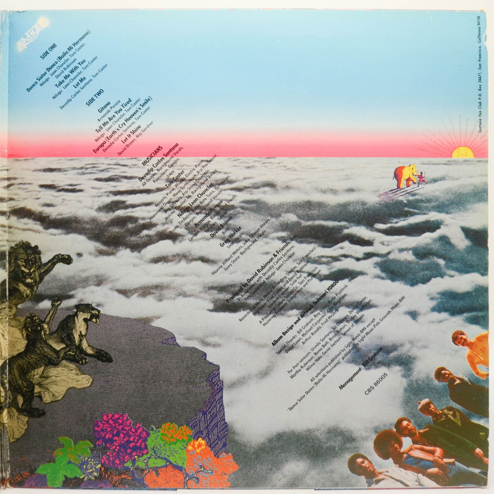 Santana — Amigos, 1976