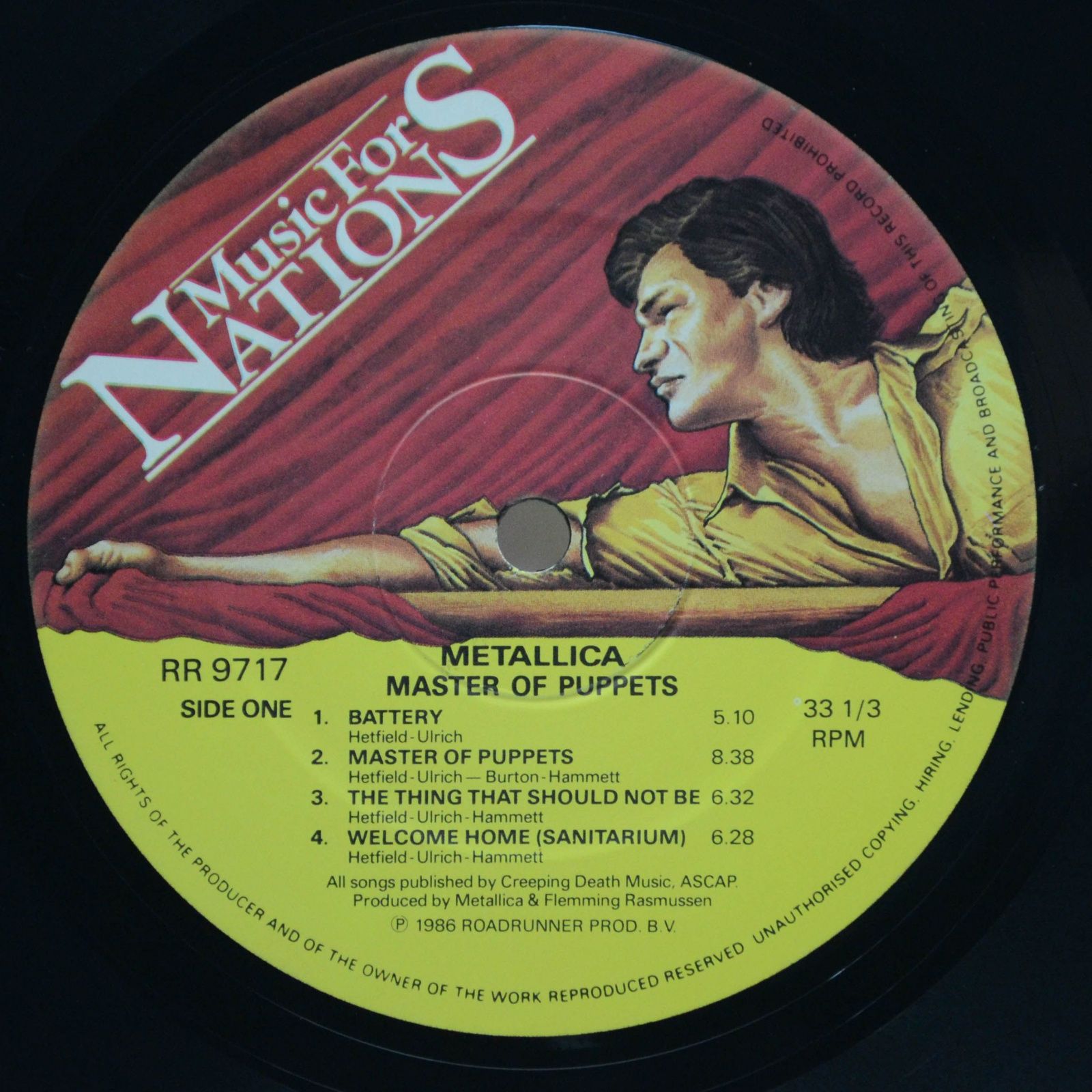 Metallica — Master Of Puppets, 1986